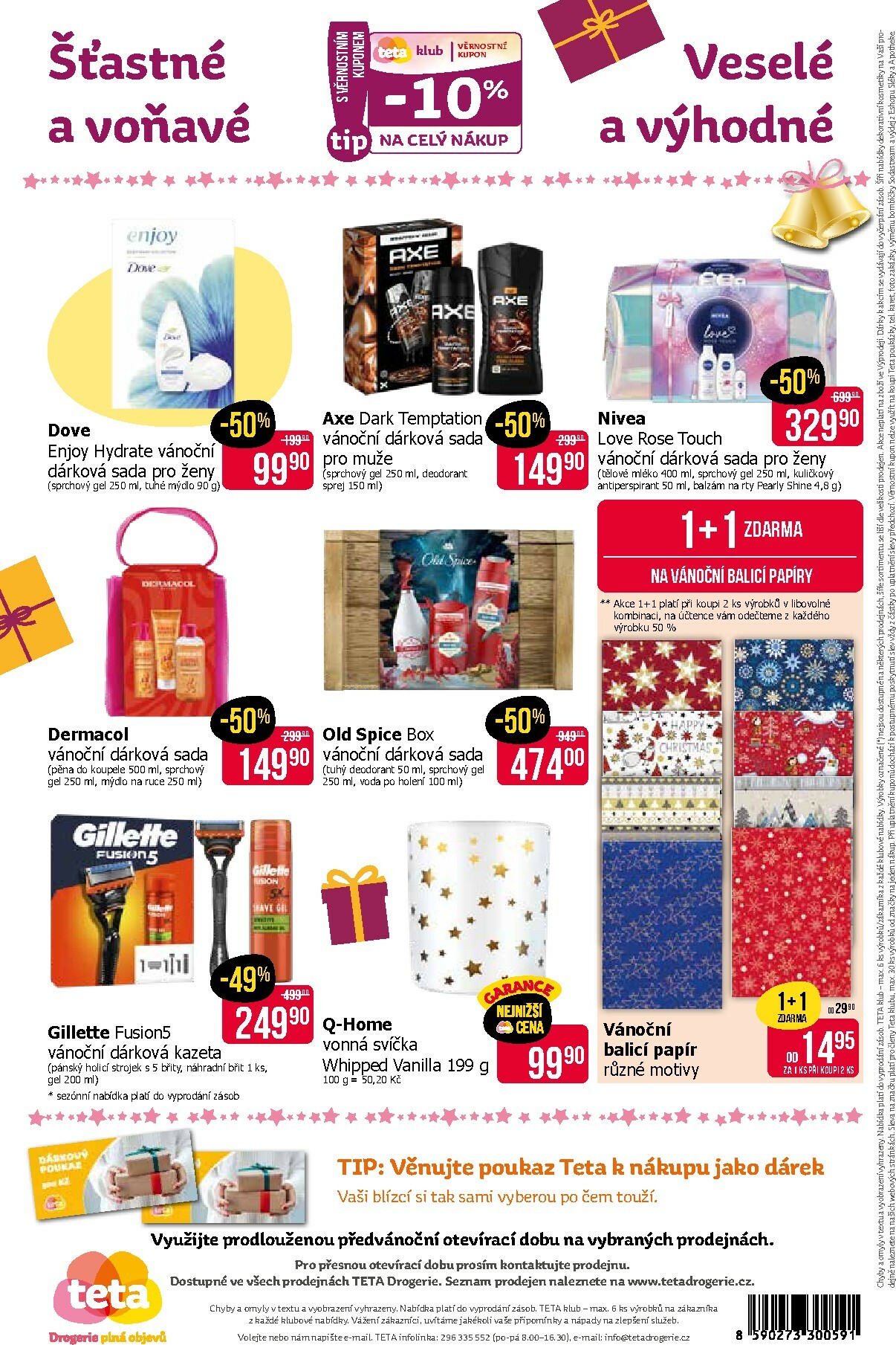 teta-drogerie - Aktuální leták Teta drogerie - Vánoce z Tety od 27.11. do 27.12. - page: 10