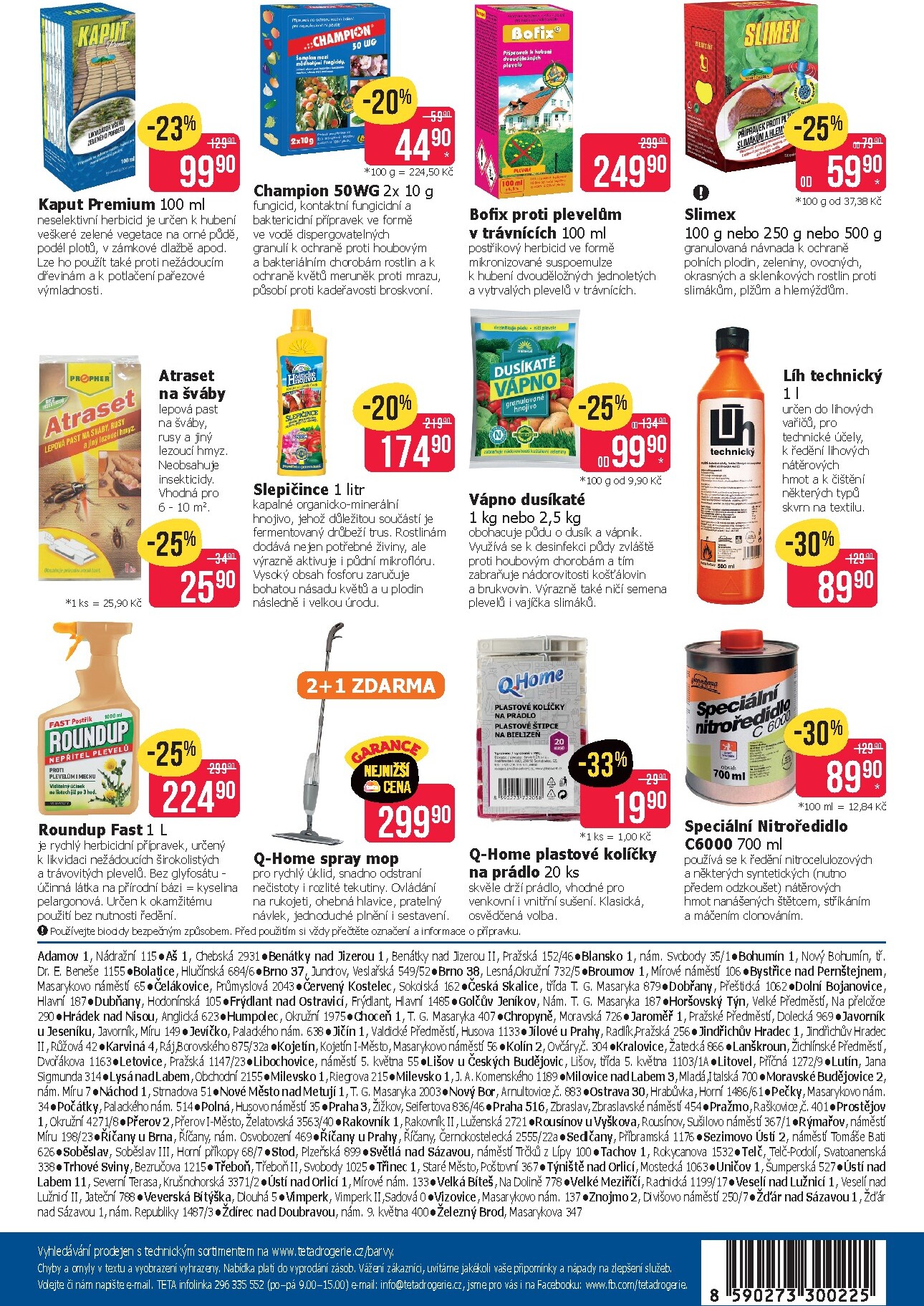 teta-drogerie - Teta drogerie - Dům a zahrada leták platný od čtvrtka 12.03.2026 do úterý 07.04.2026 - page: 2