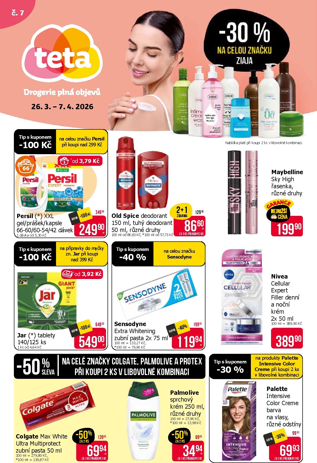 teta-drogerie - Teta drogerie leták platný od čtvrtka 26.03.2026 do úterý 07.04.2026
