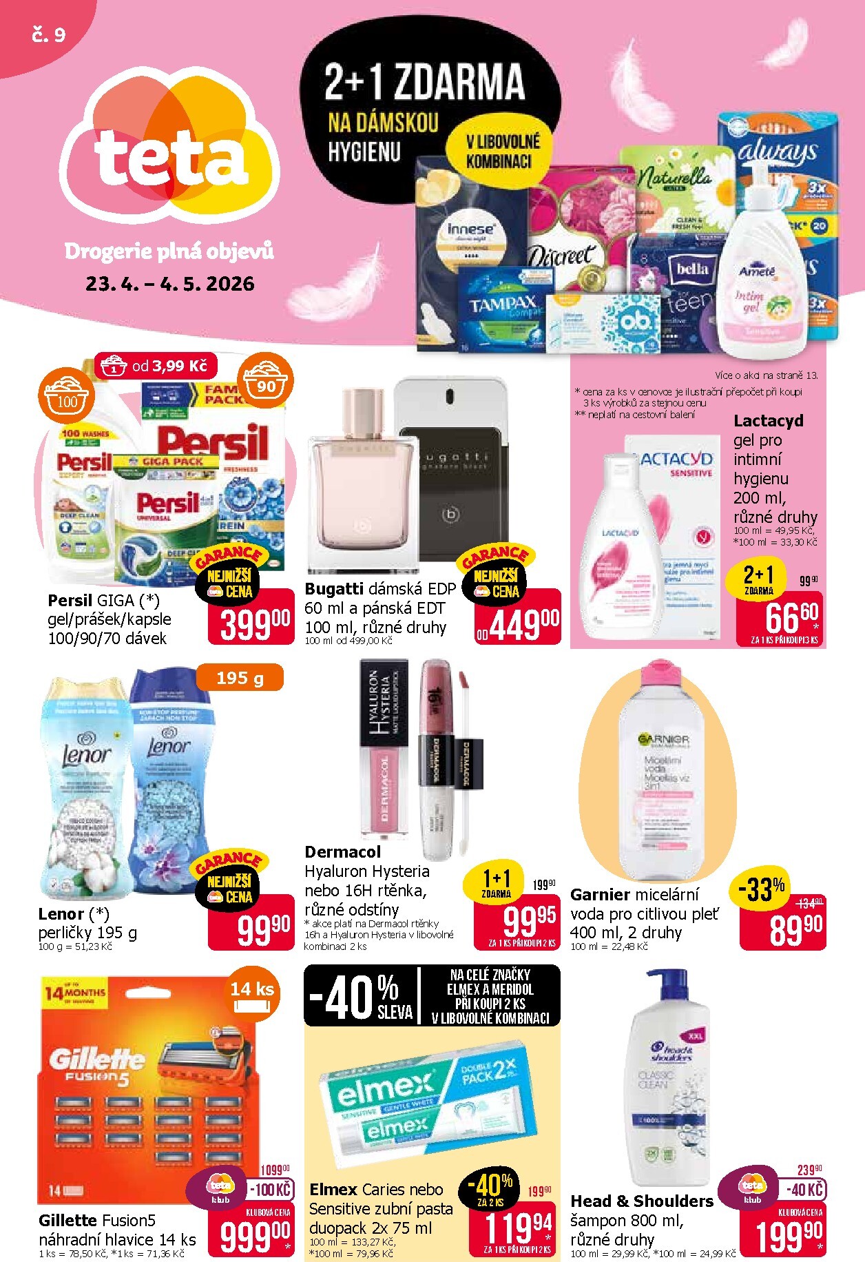 teta-drogerie - Budoucí Teta drogerie leták platný od čtvrtka 23.04.2026 do pondělí 04.05.2026