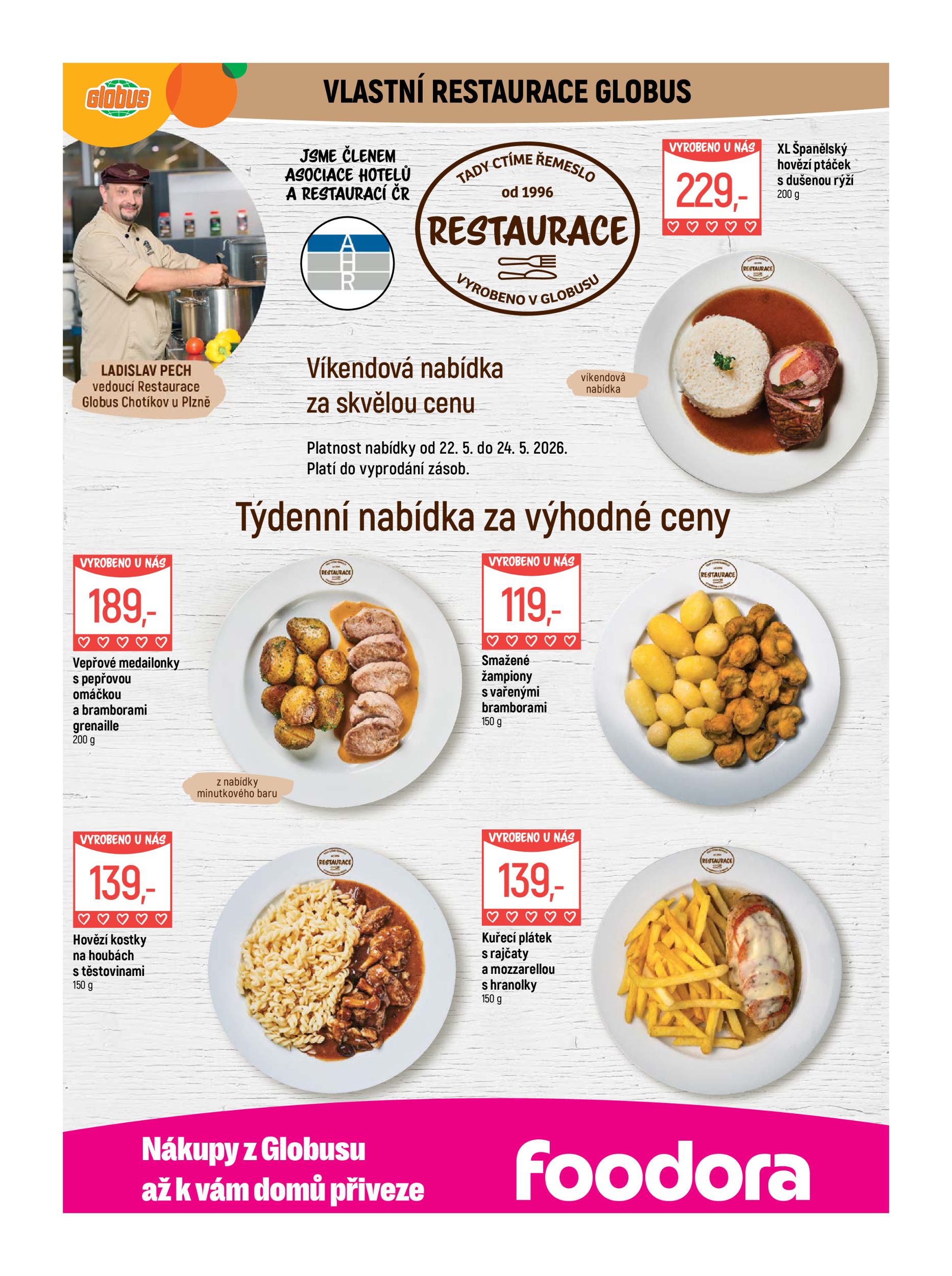 globus - Globus - Plzeň - Chotíkov leták na příští týden od středy 20.05.2026 do úterý 26.05.2026 - page: 7