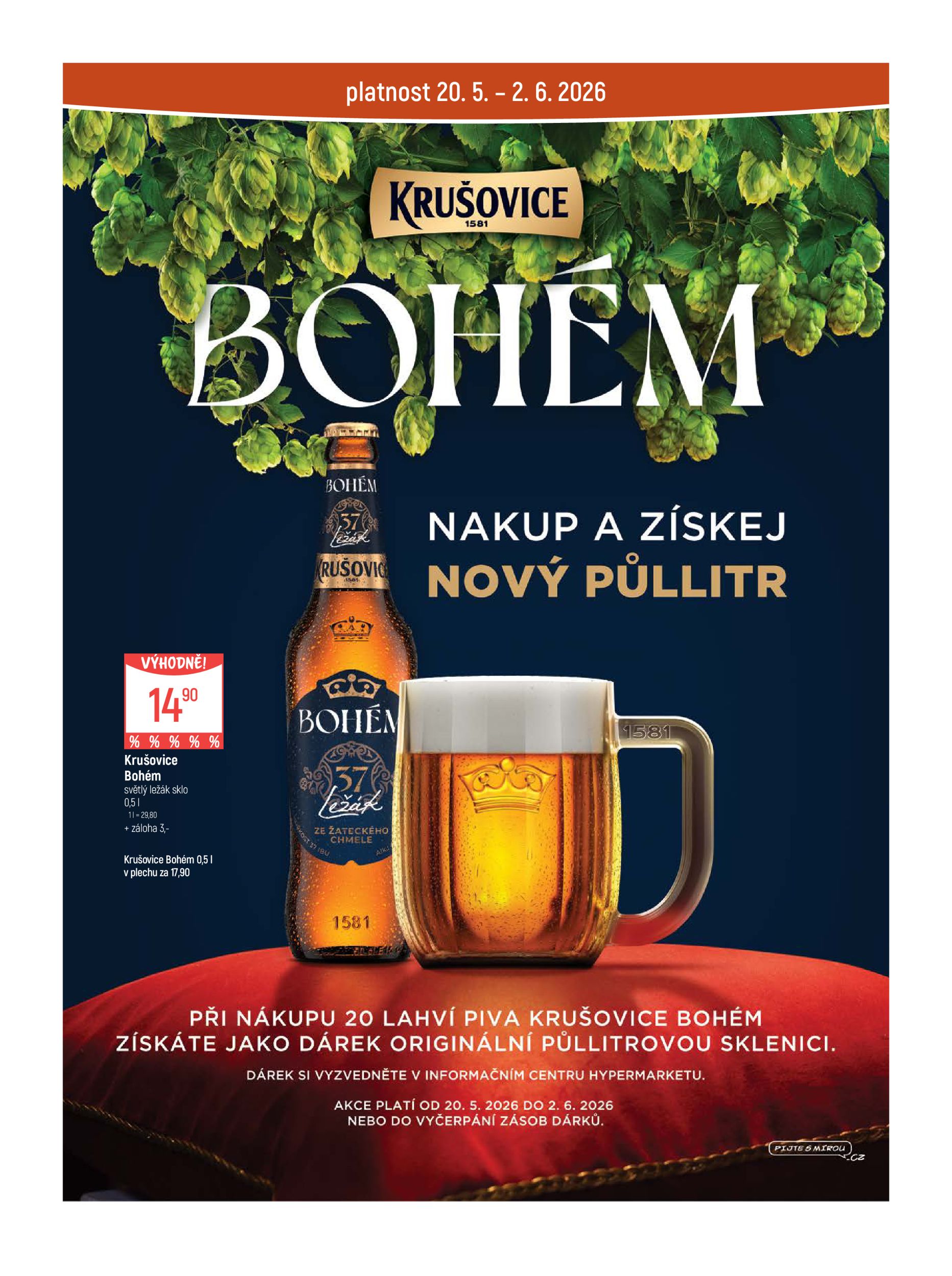 globus - Globus - Plzeň - Chotíkov leták na příští týden od středy 20.05.2026 do úterý 26.05.2026 - page: 34