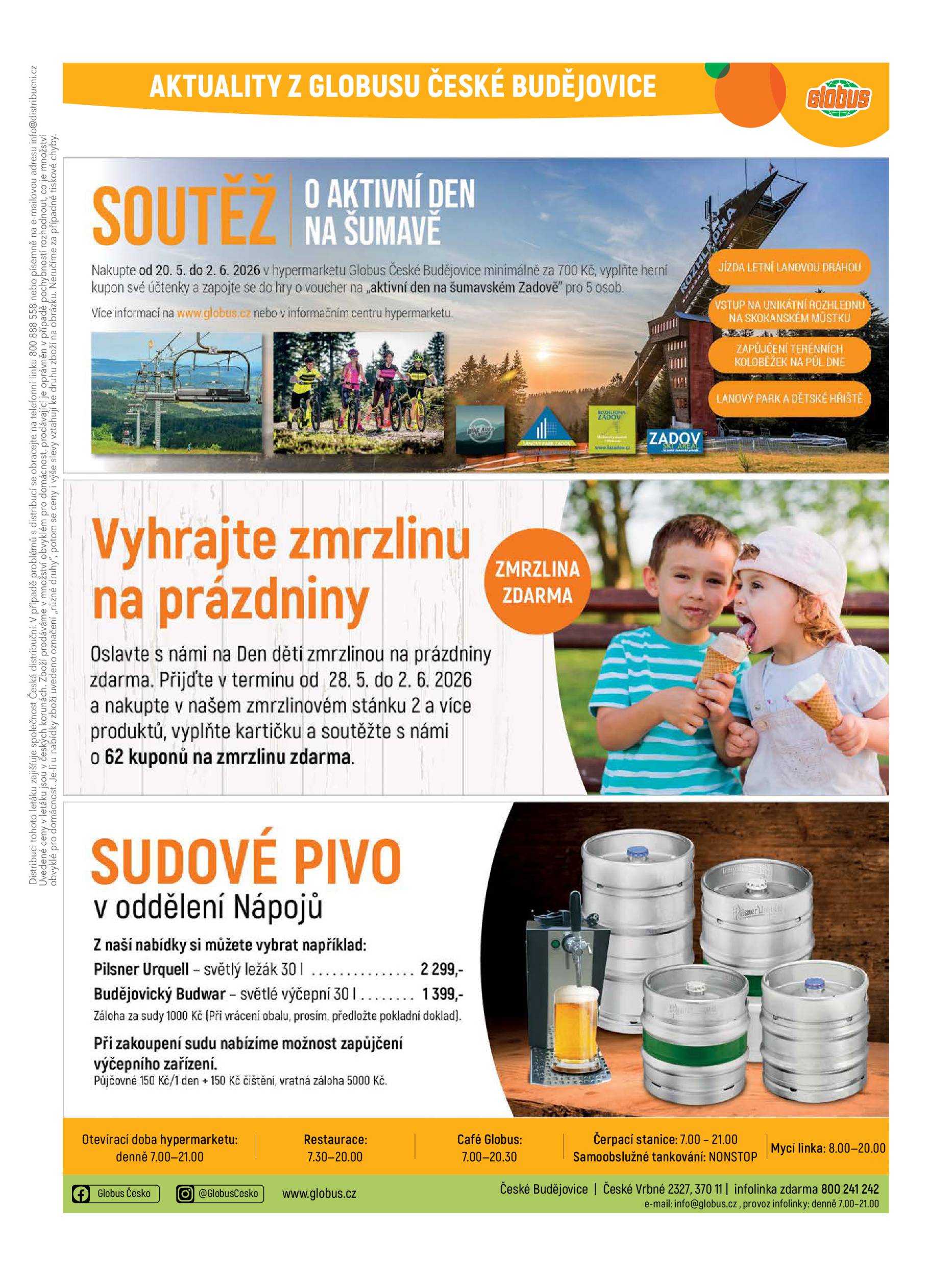 globus - Globus - České Budějovice leták na příští týden od středy 20.05.2026 do úterý 26.05.2026 - page: 43