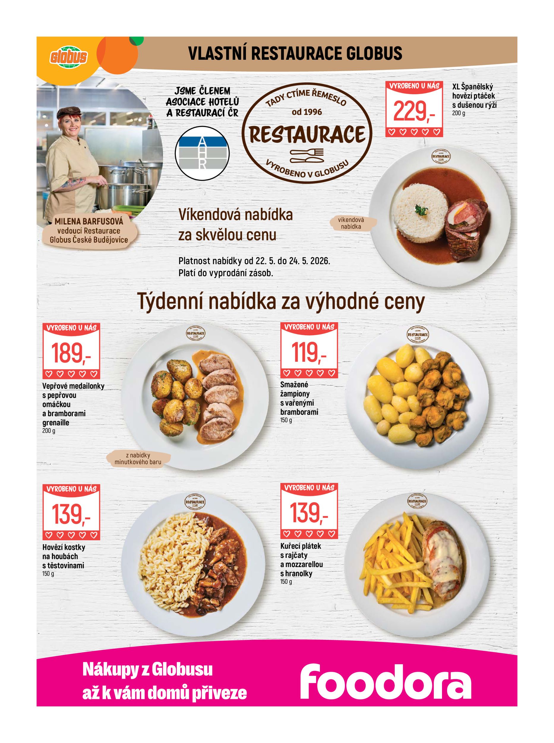 globus - Globus - České Budějovice leták na příští týden od středy 20.05.2026 do úterý 26.05.2026 - page: 7