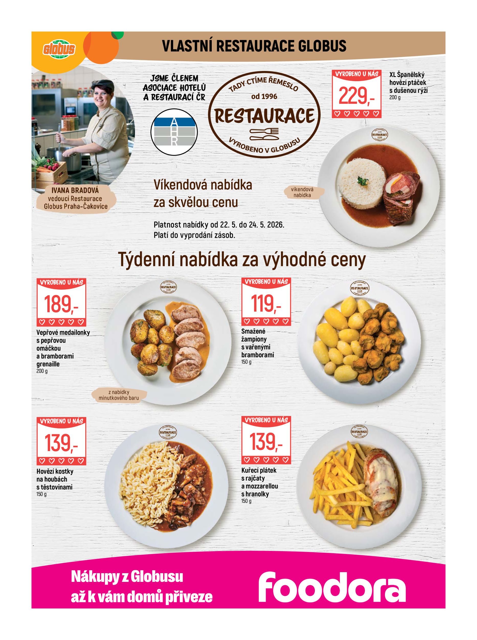 globus - Globus - Praha - Čakovice leták na příští týden od středy 20.05.2026 do úterý 26.05.2026 - page: 7