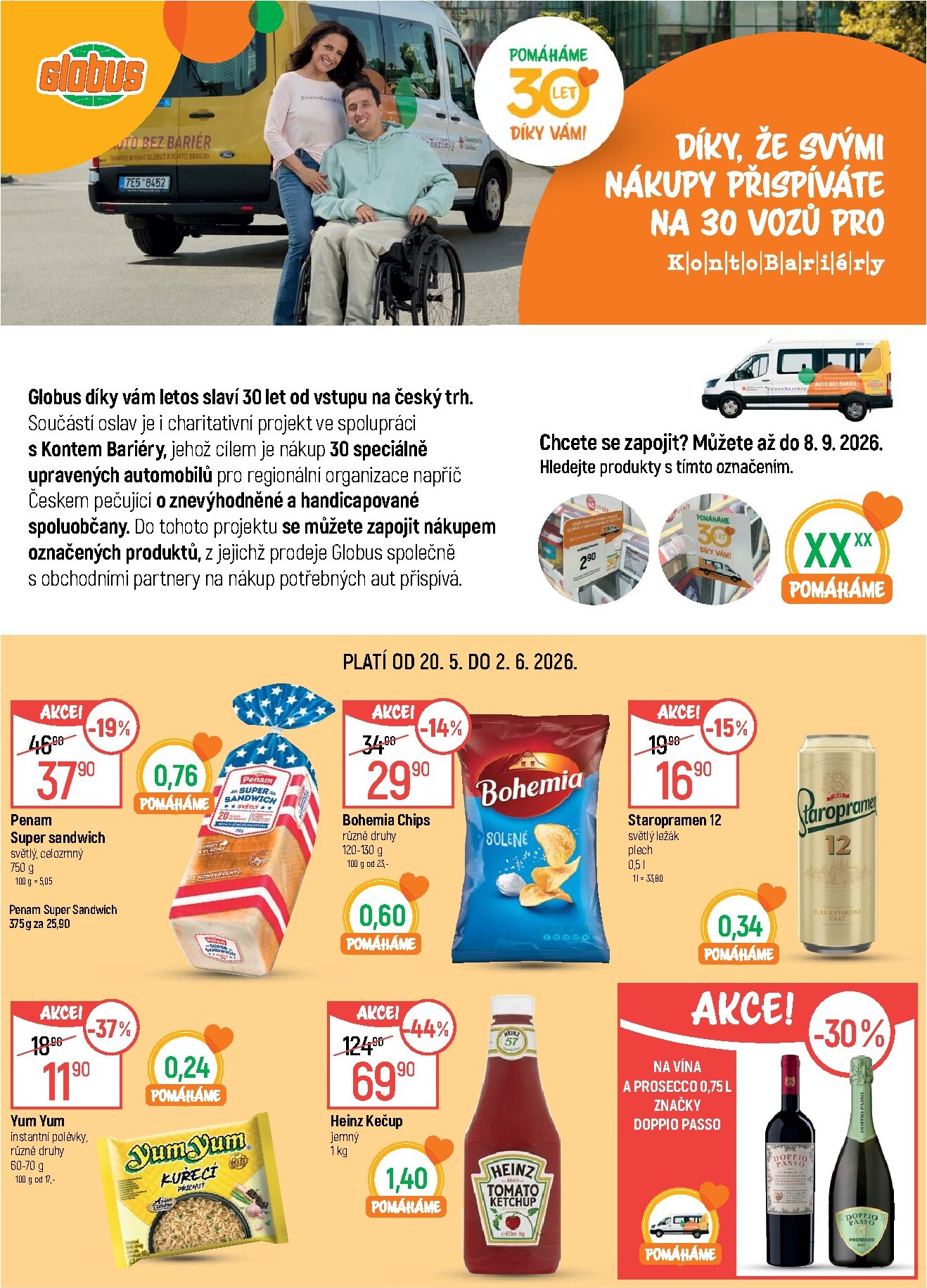 globus - Aktuální Globus leták platný od středy 20.05.2026 do úterý 02.06.2026