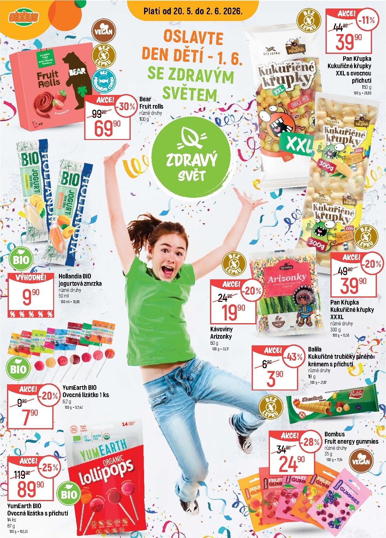 globus - Aktuální Globus - Den dětí leták platný od středy 20.05.2026 do úterý 02.06.2026