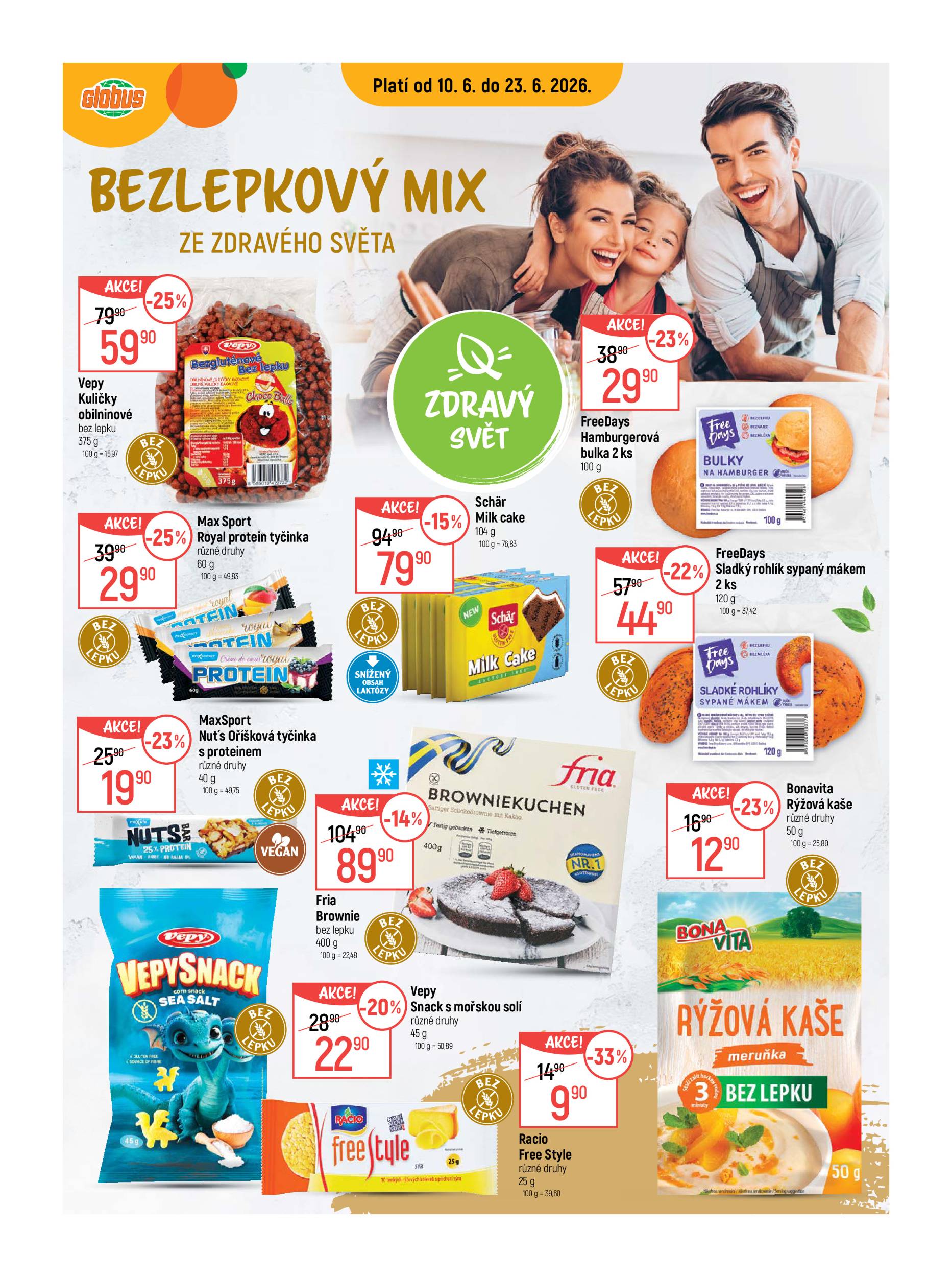 globus - Aktuální Globus - Zdravý svět leták platný od středy 10.06.2026 do úterý 23.06.2026