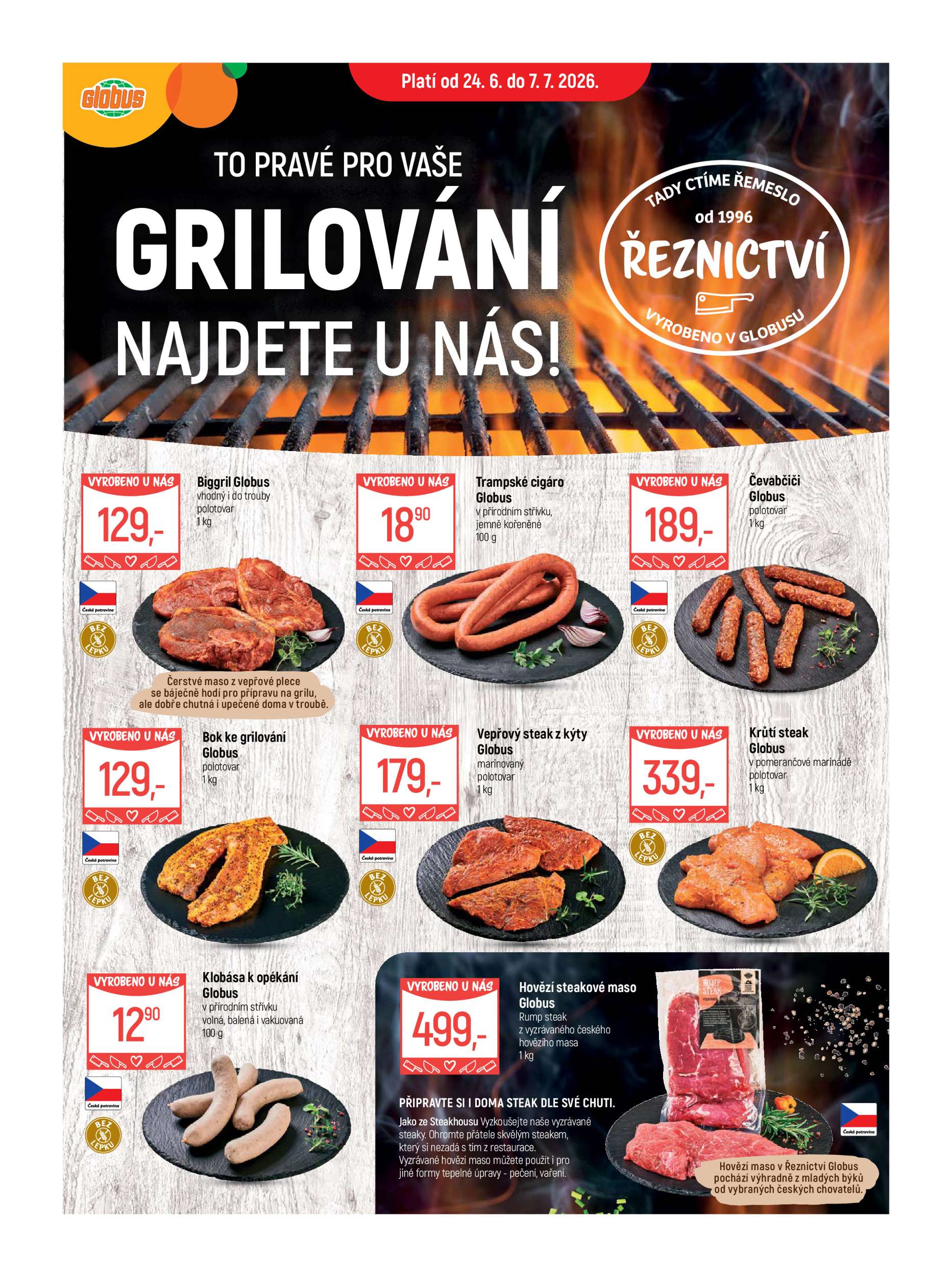 globus - Globus - Brno leták na příští týden od středy 24.06.2026 do úterý 30.06.2026 - page: 19