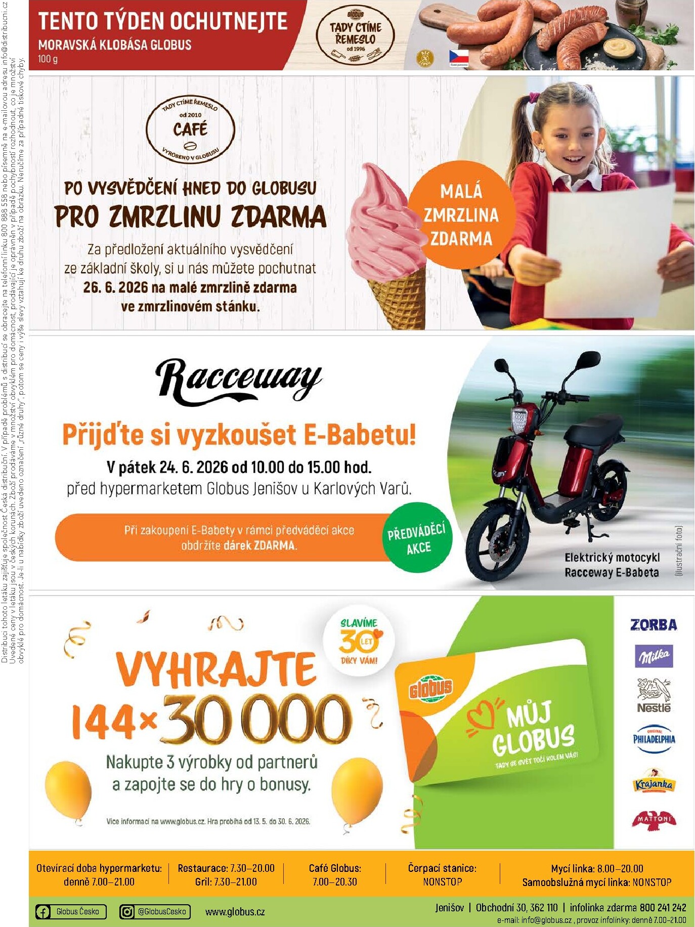 globus - Budoucí Globus - Jenišov u Karlových Varů leták platný od středy 24.06.2026 do úterý 30.06.2026 - page: 34
