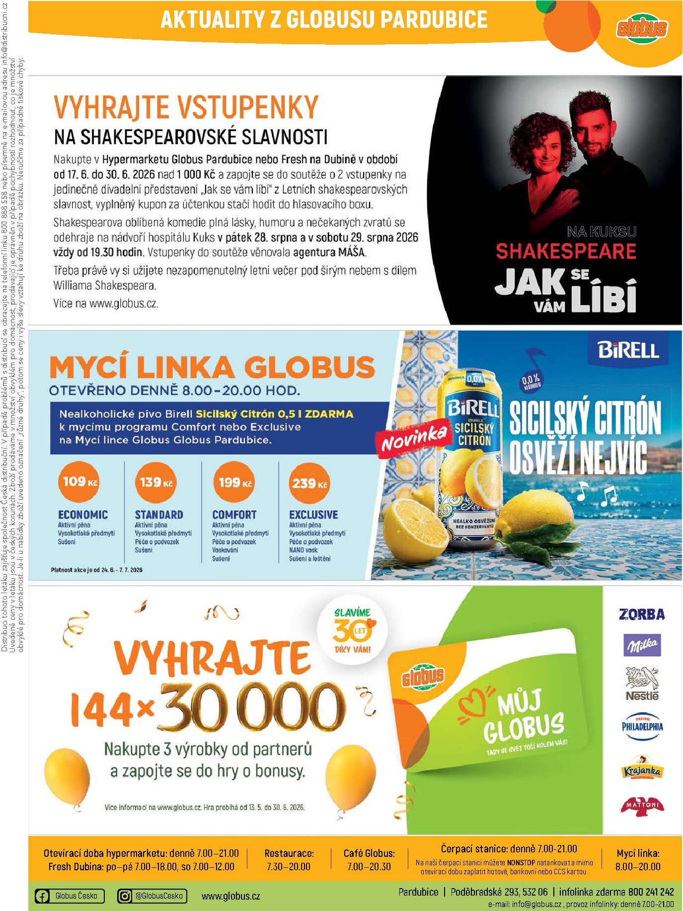 globus - Budoucí Globus - Pardubice leták platný od středy 24.06.2026 do úterý 30.06.2026 - page: 34