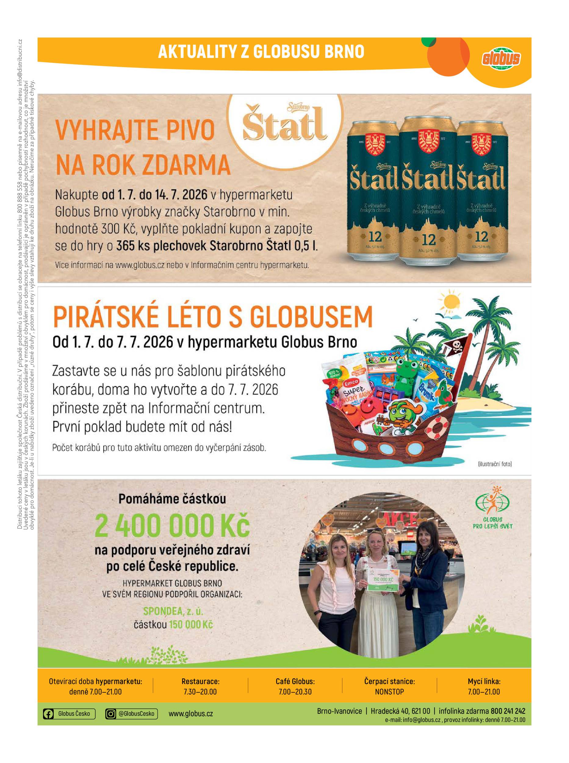 globus - Globus - Brno leták na příští týden od středy 01.07.2026 do úterý 07.07.2026 - page: 38
