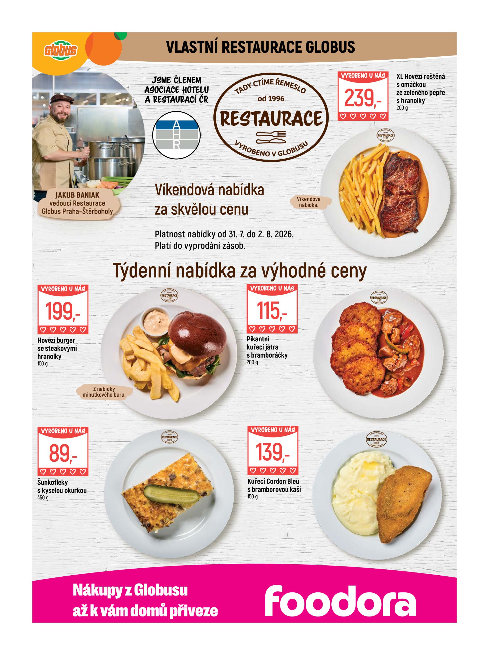 globus - Globus - Praha - Štěrboholy leták na příští týden od středy 29.07.2026 do úterý 04.08.2026 - page: 7