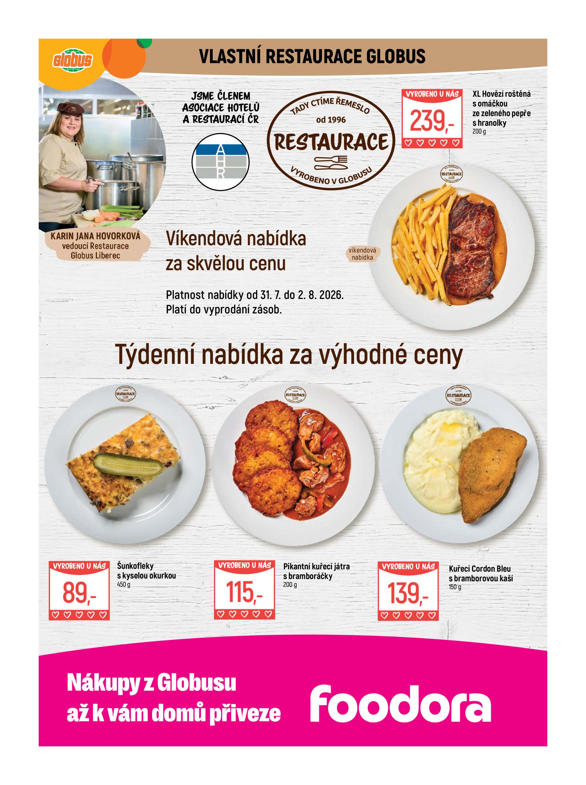 globus - Globus - Liberec leták na příští týden od středy 29.07.2026 do úterý 04.08.2026 - page: 7