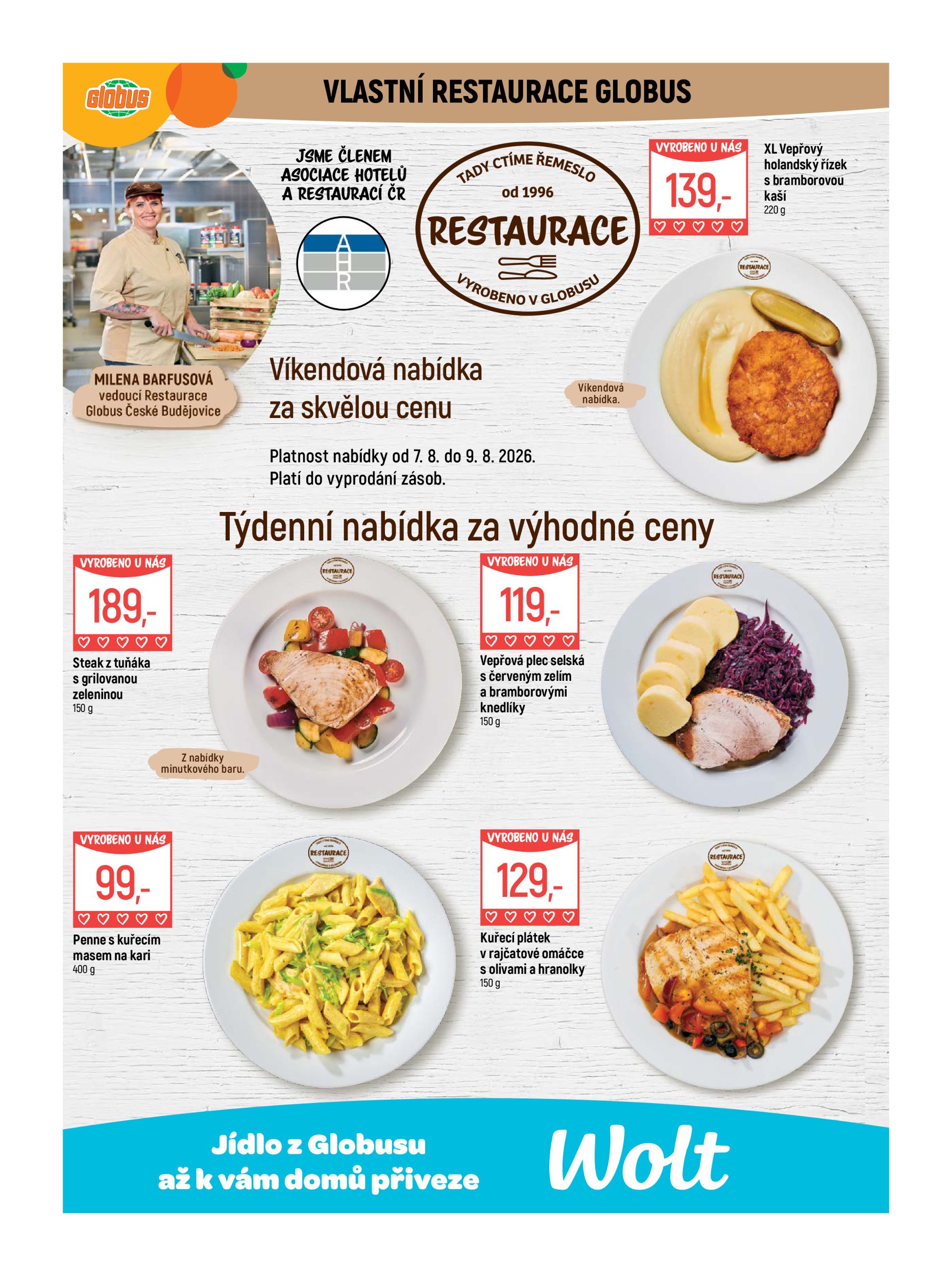 globus - Globus - České Budějovice leták na příští týden od středy 05.08.2026 do úterý 11.08.2026 - page: 7
