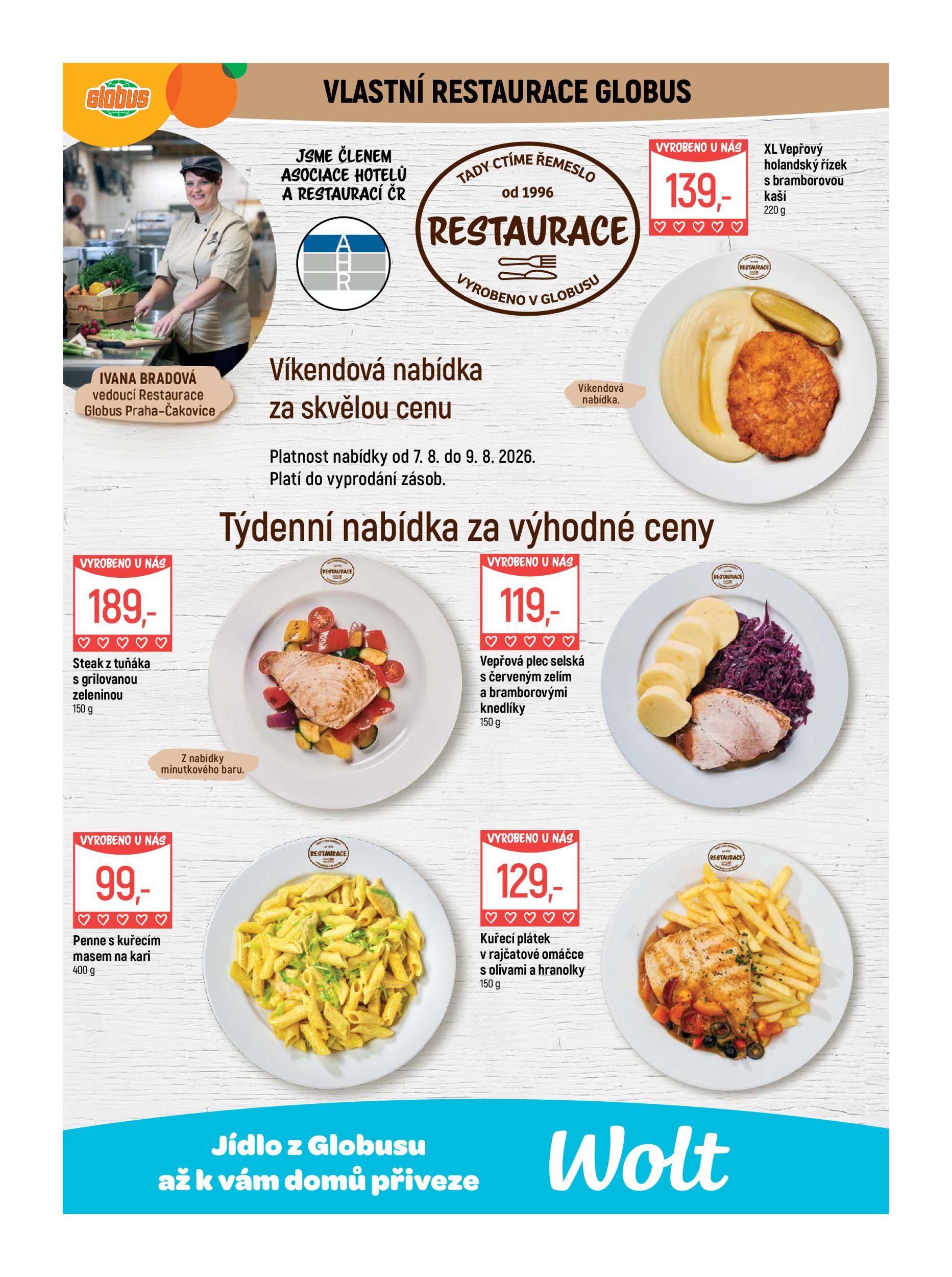 globus - Globus - Praha–Čakovice leták na příští týden od středy 05.08.2026 do úterý 11.08.2026 - page: 7