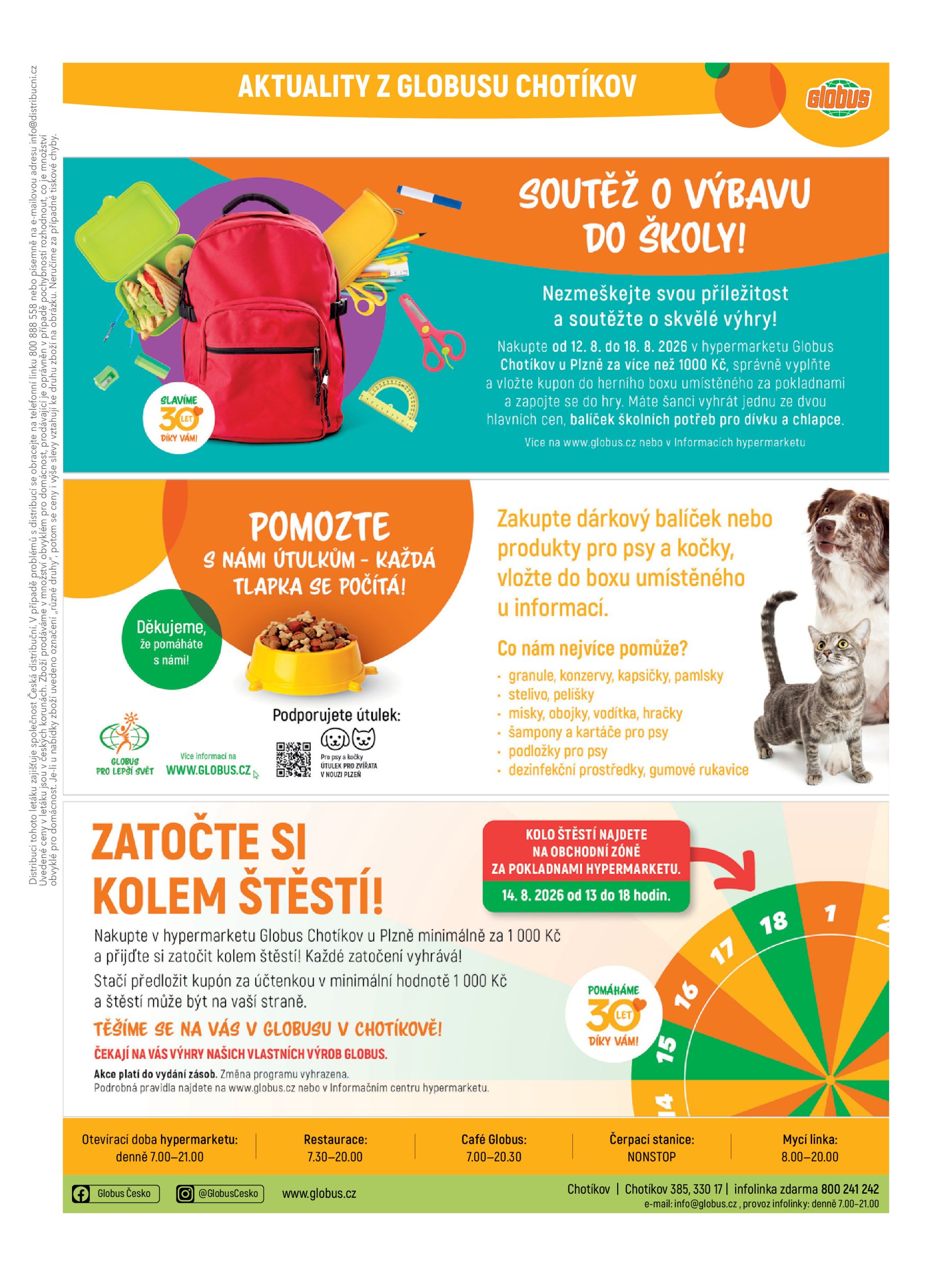 globus - Globus - Plzeň–Chotíkov leták na příští týden od středy 12.08.2026 do úterý 18.08.2026 - page: 42