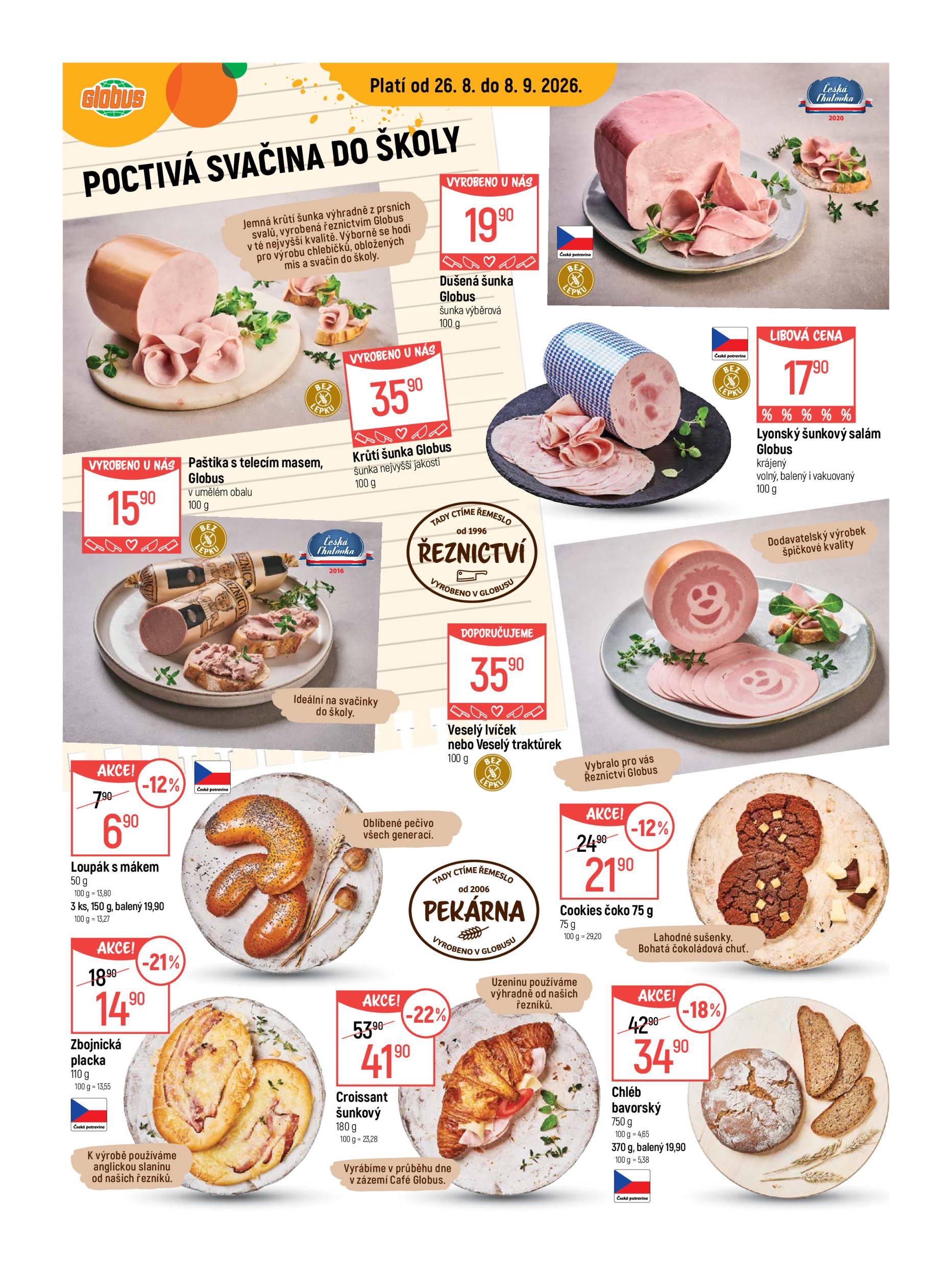 globus - Globus - Školní pomůcky leták na příští týden od středy 26.08.2026 do úterý 08.09.2026 - page: 3