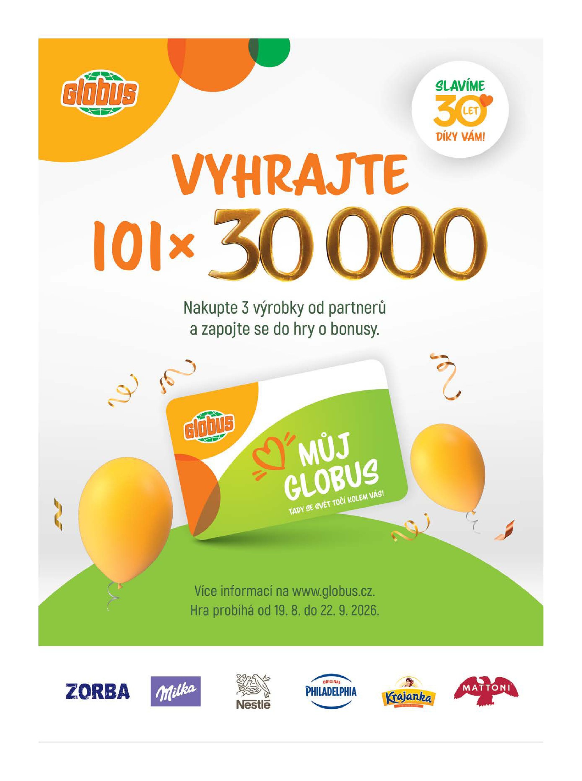 globus - Globus - Online nabídka leták na příští týden od úterý 25.08.2026 do úterý 01.09.2026