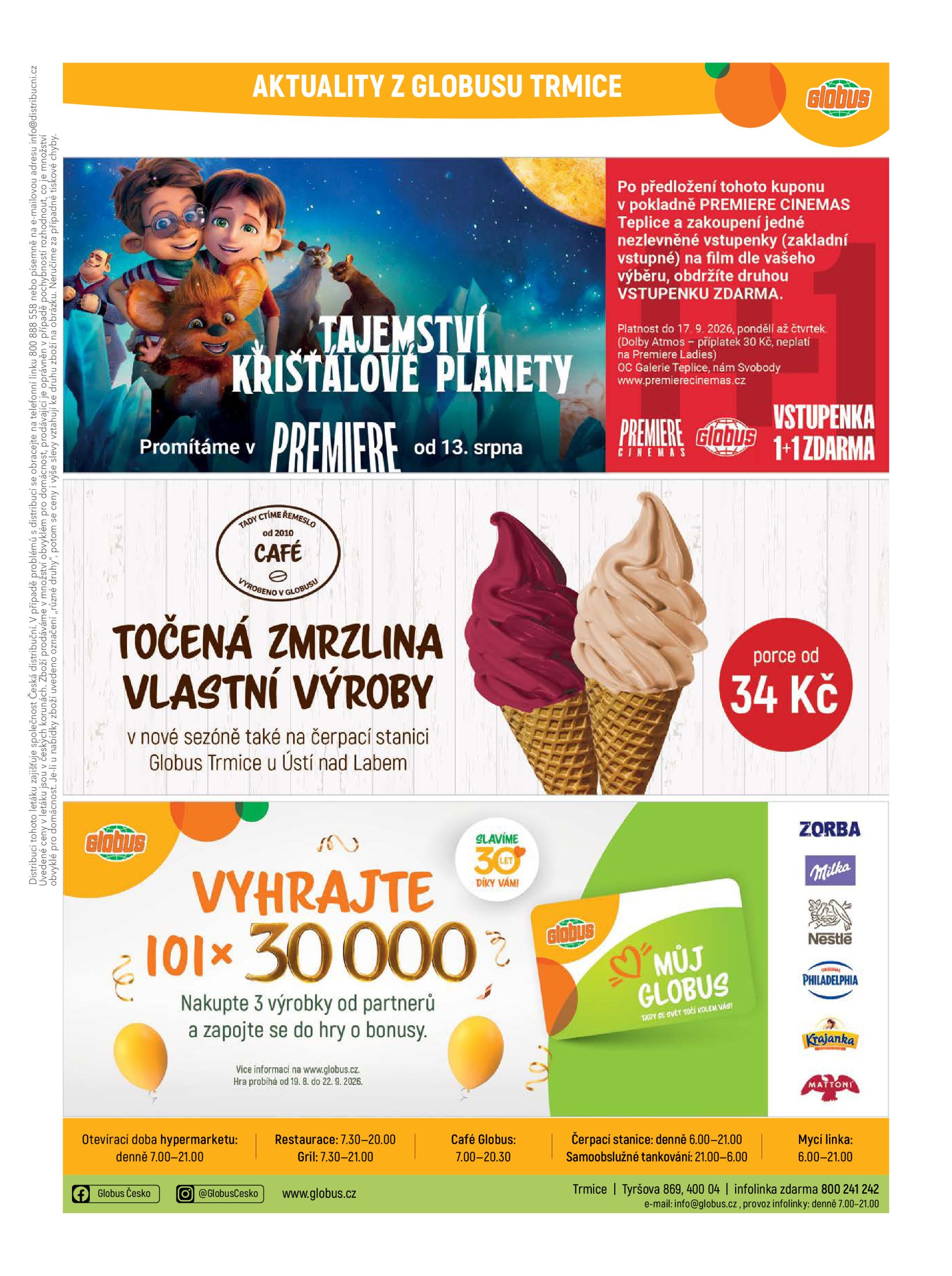 globus - Globus - Trmice u Ústí nad Labem leták na příští týden od středy 26.08.2026 do úterý 01.09.2026 - page: 43