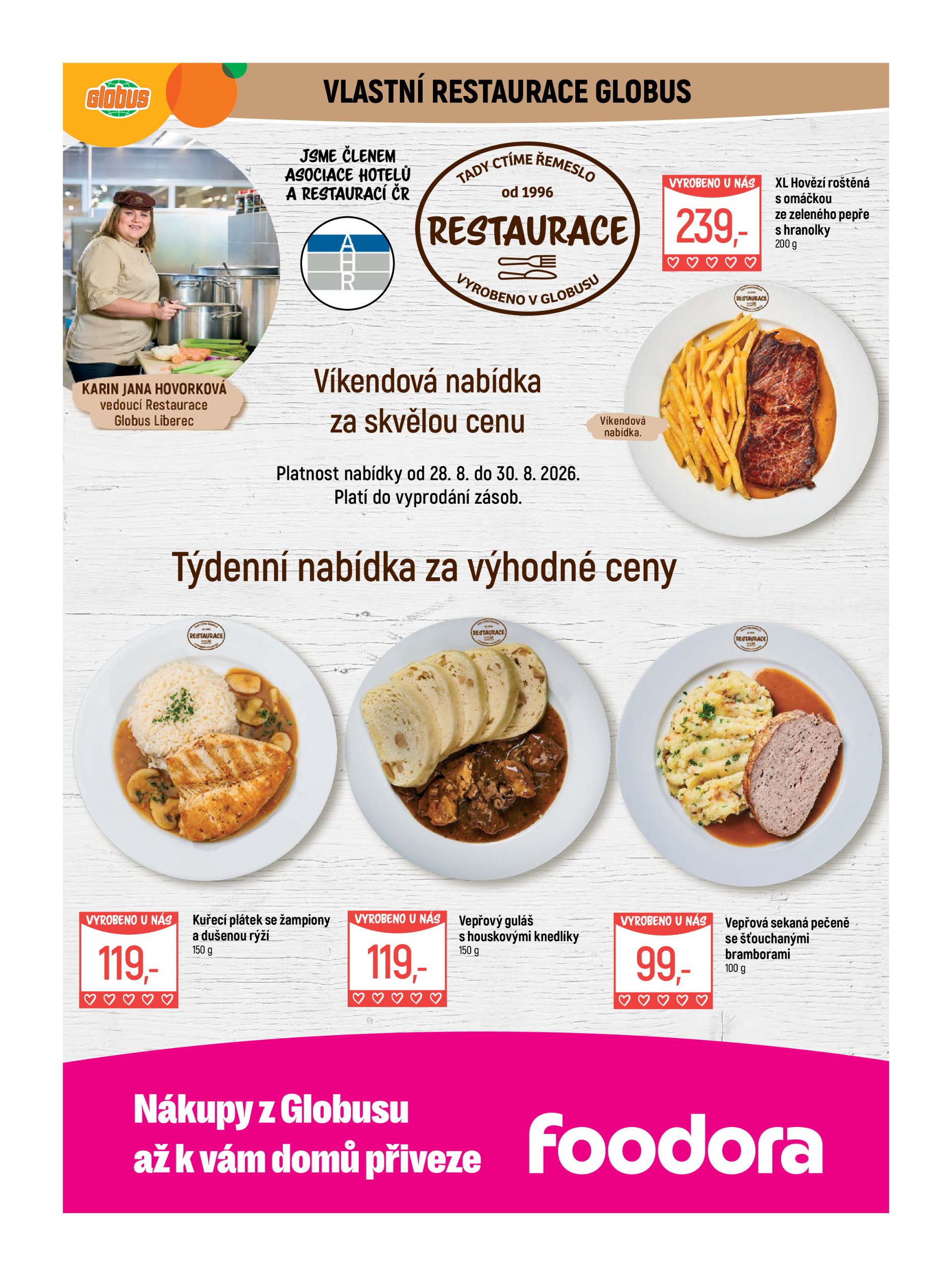 globus - Globus - Liberec leták na příští týden od středy 26.08.2026 do úterý 01.09.2026 - page: 7