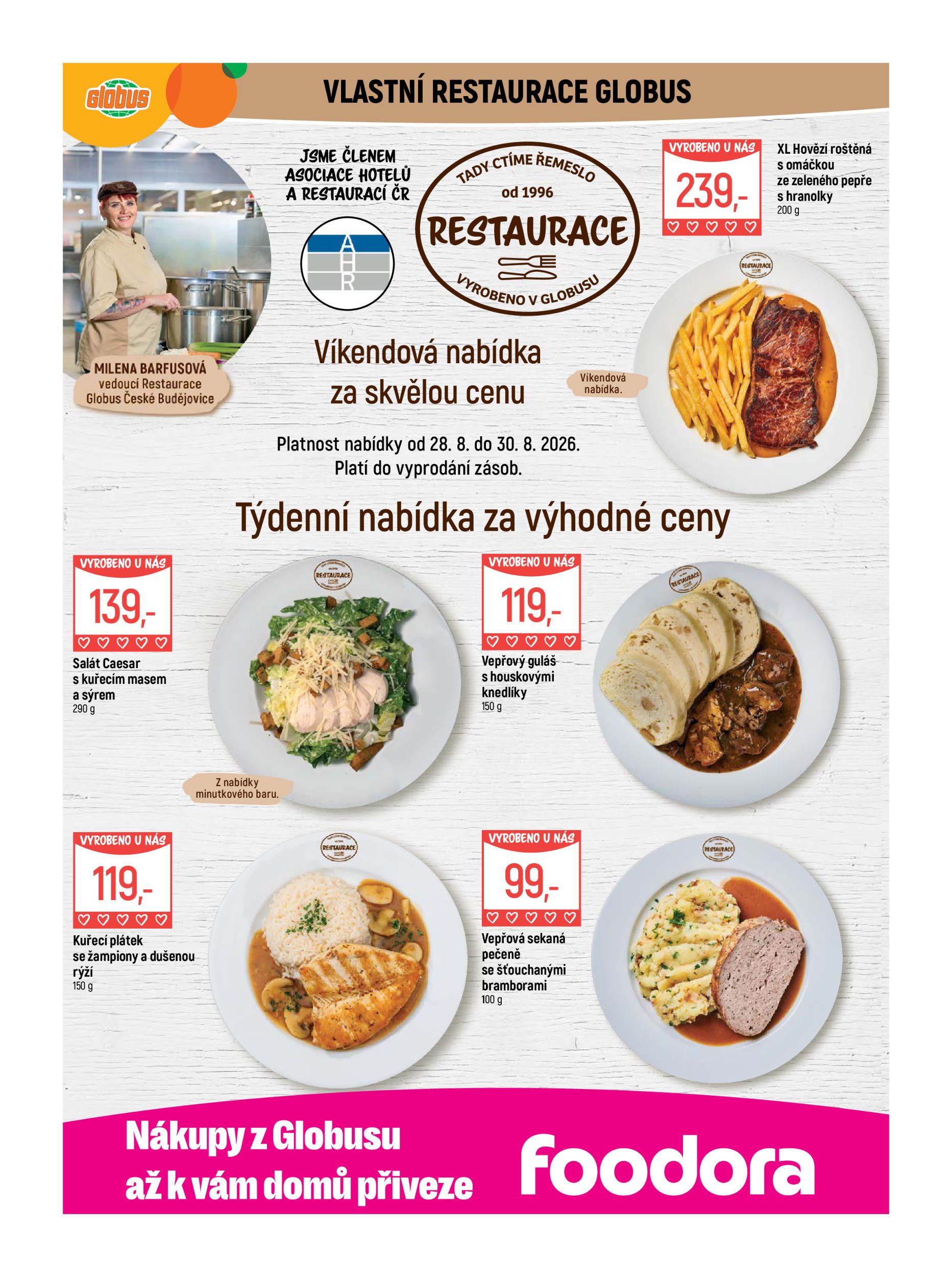 globus - Globus - České Budějovice leták na příští týden od středy 26.08.2026 do úterý 01.09.2026 - page: 7