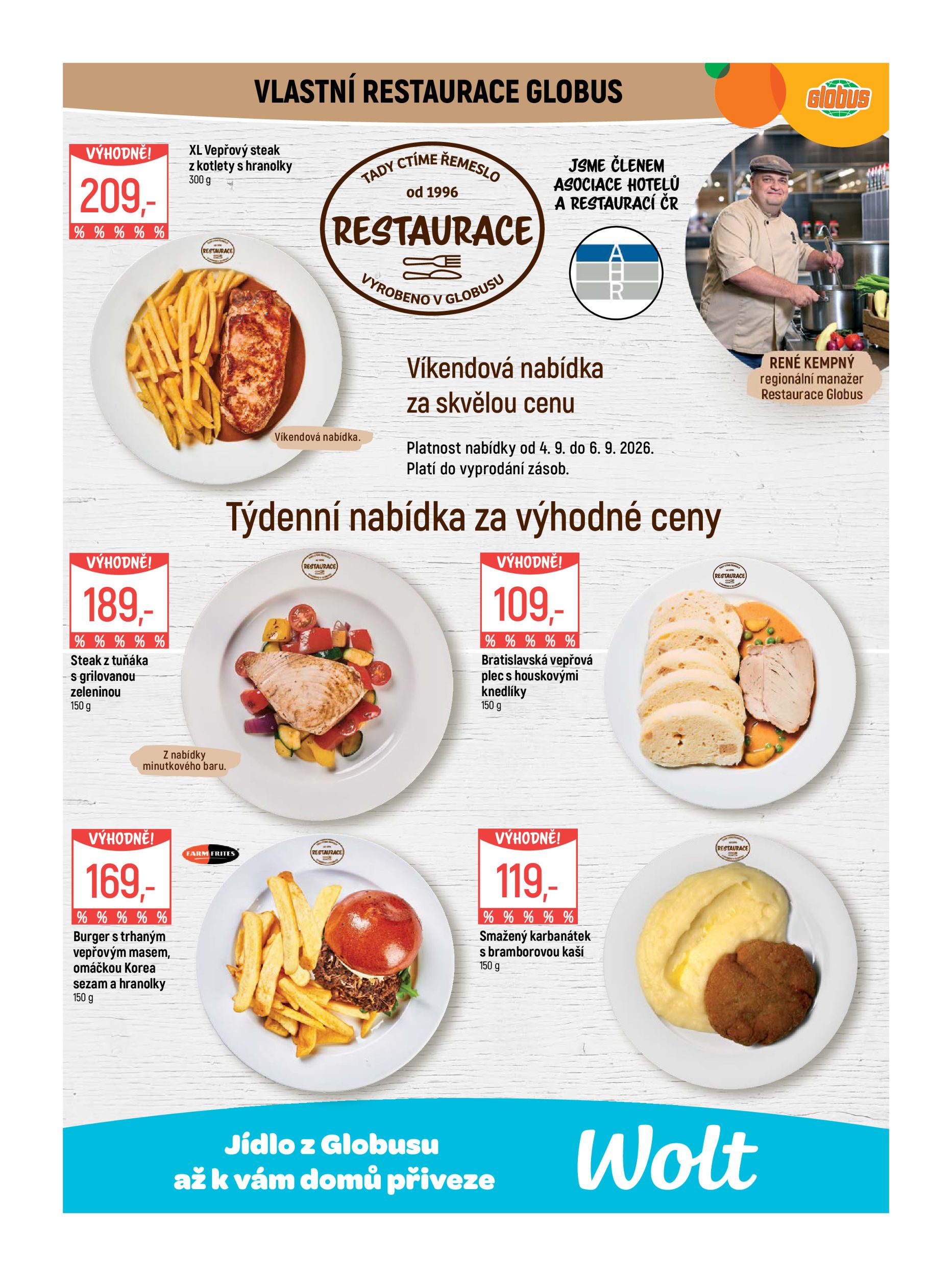 globus - Globus - Brno leták na příští týden od středy 02.09.2026 do úterý 08.09.2026 - page: 8