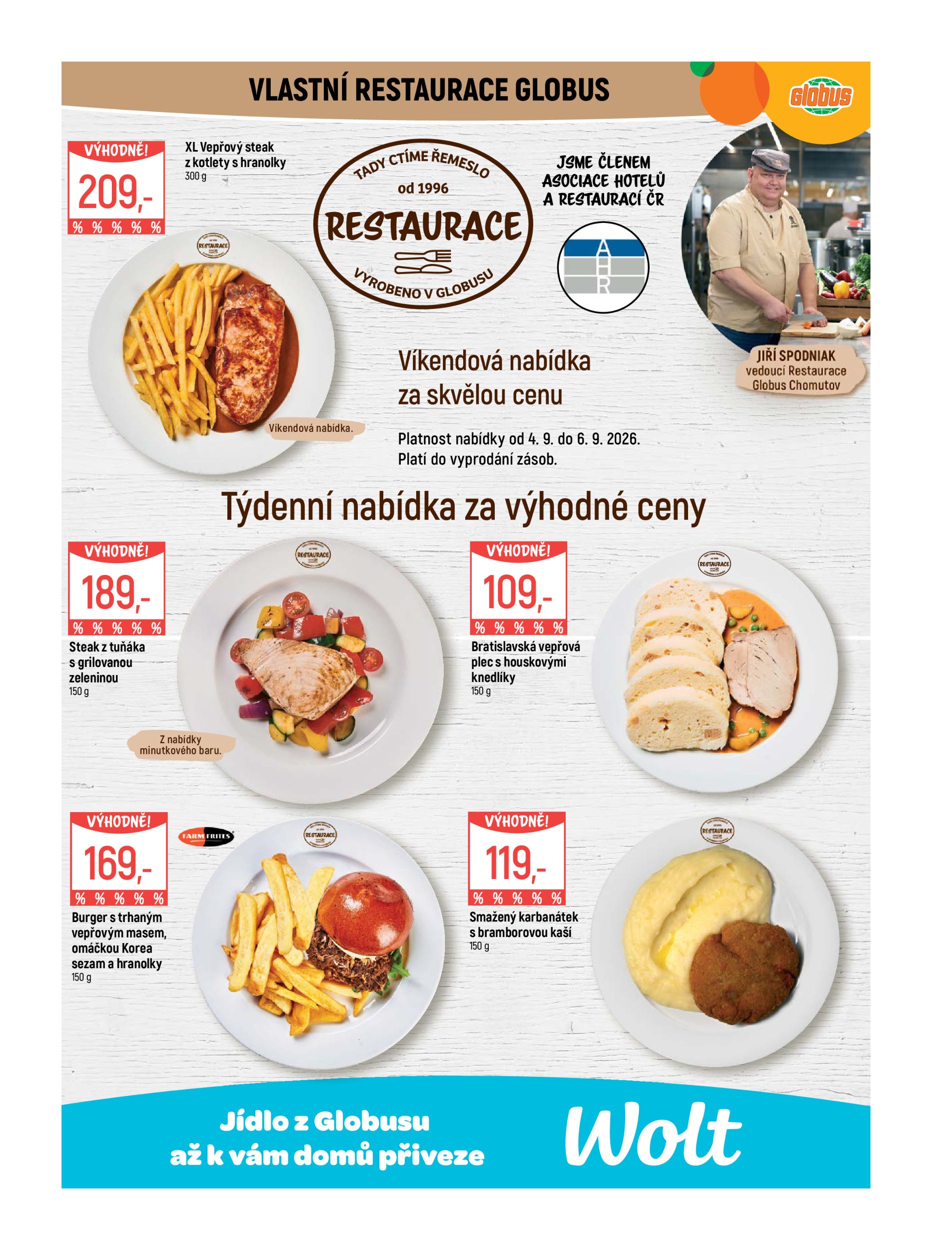 globus - Globus - Chomutov leták na příští týden od středy 02.09.2026 do úterý 08.09.2026 - page: 8
