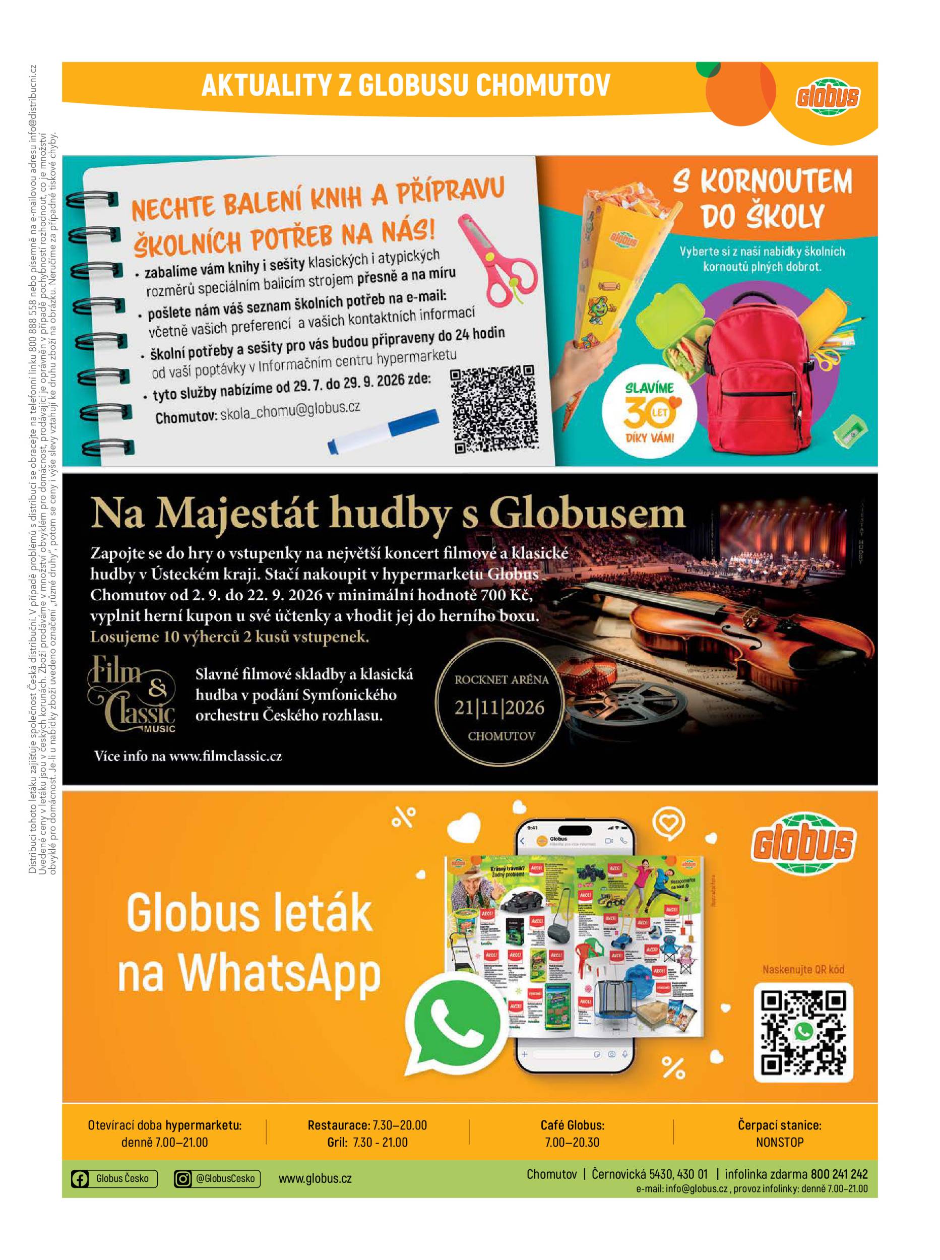 globus - Globus - Chomutov leták na příští týden od středy 02.09.2026 do úterý 08.09.2026 - page: 39