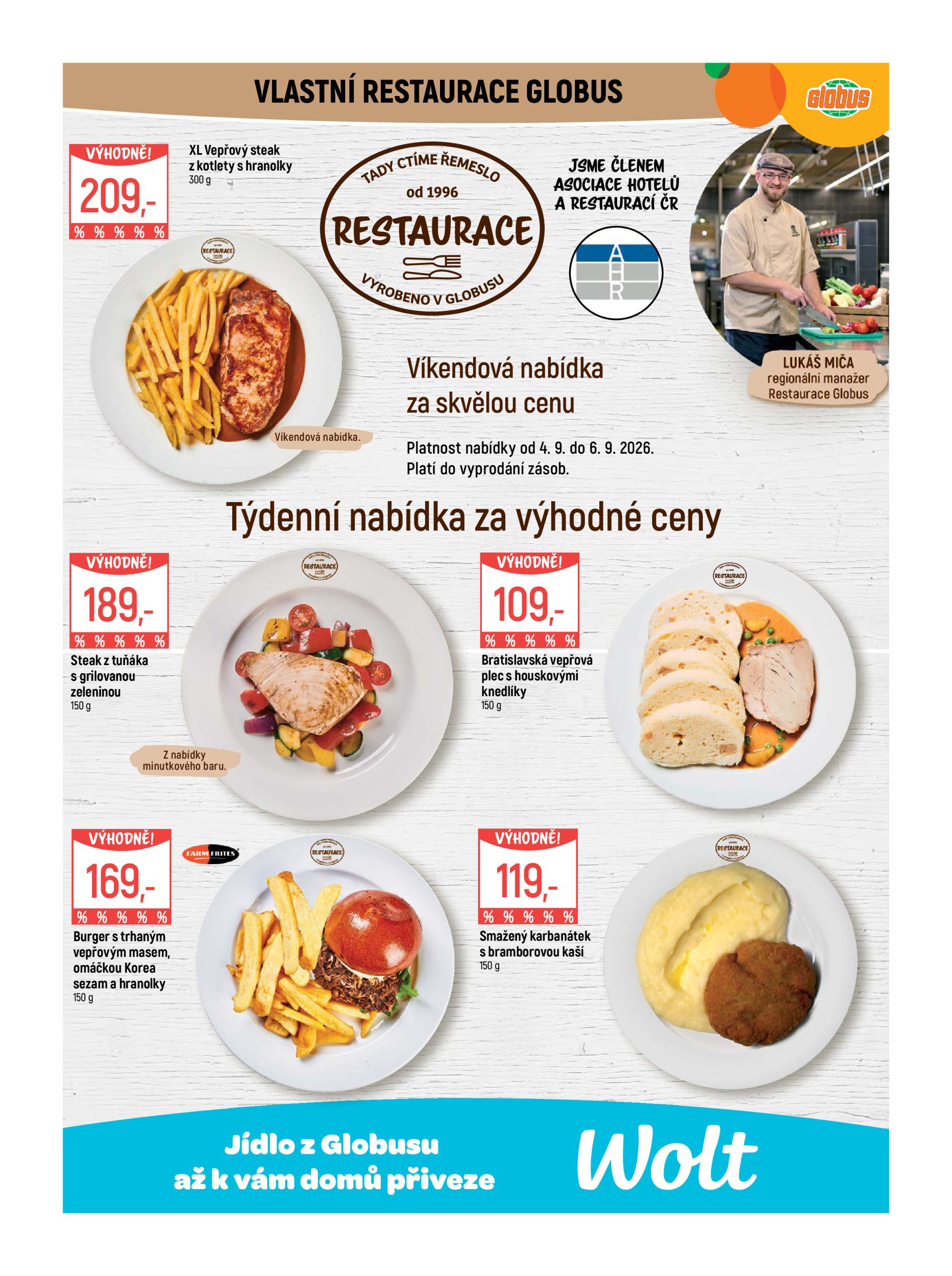 globus - Globus - Praha–Čakovice leták na příští týden od středy 02.09.2026 do úterý 08.09.2026 - page: 8