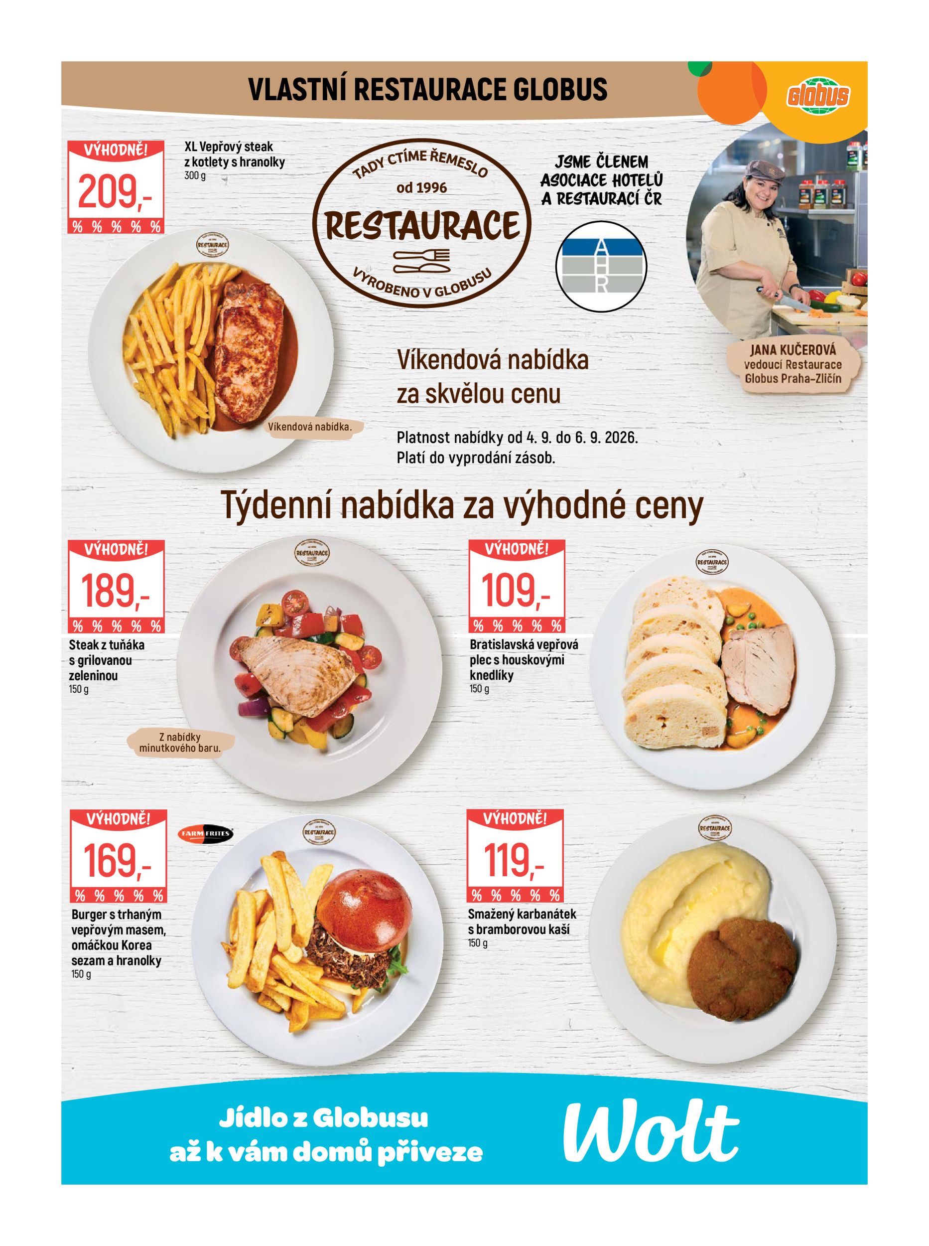 globus - Globus - Praha–Zličín leták na příští týden od středy 02.09.2026 do úterý 08.09.2026 - page: 8