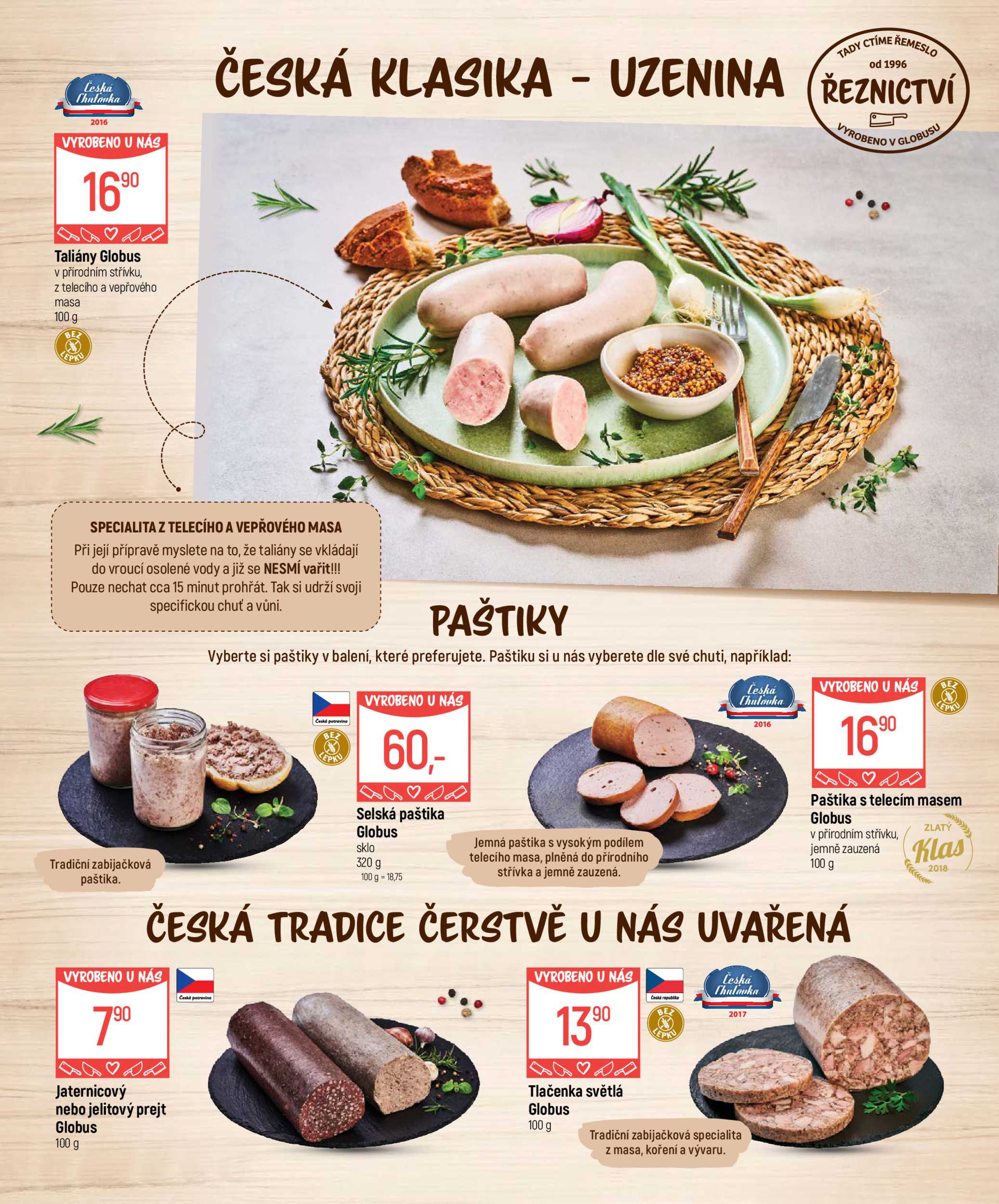 globus - Globus - Řeznictví leták na příští týden od středy 16.09.2026 do neděle 04.10.2026 - page: 3