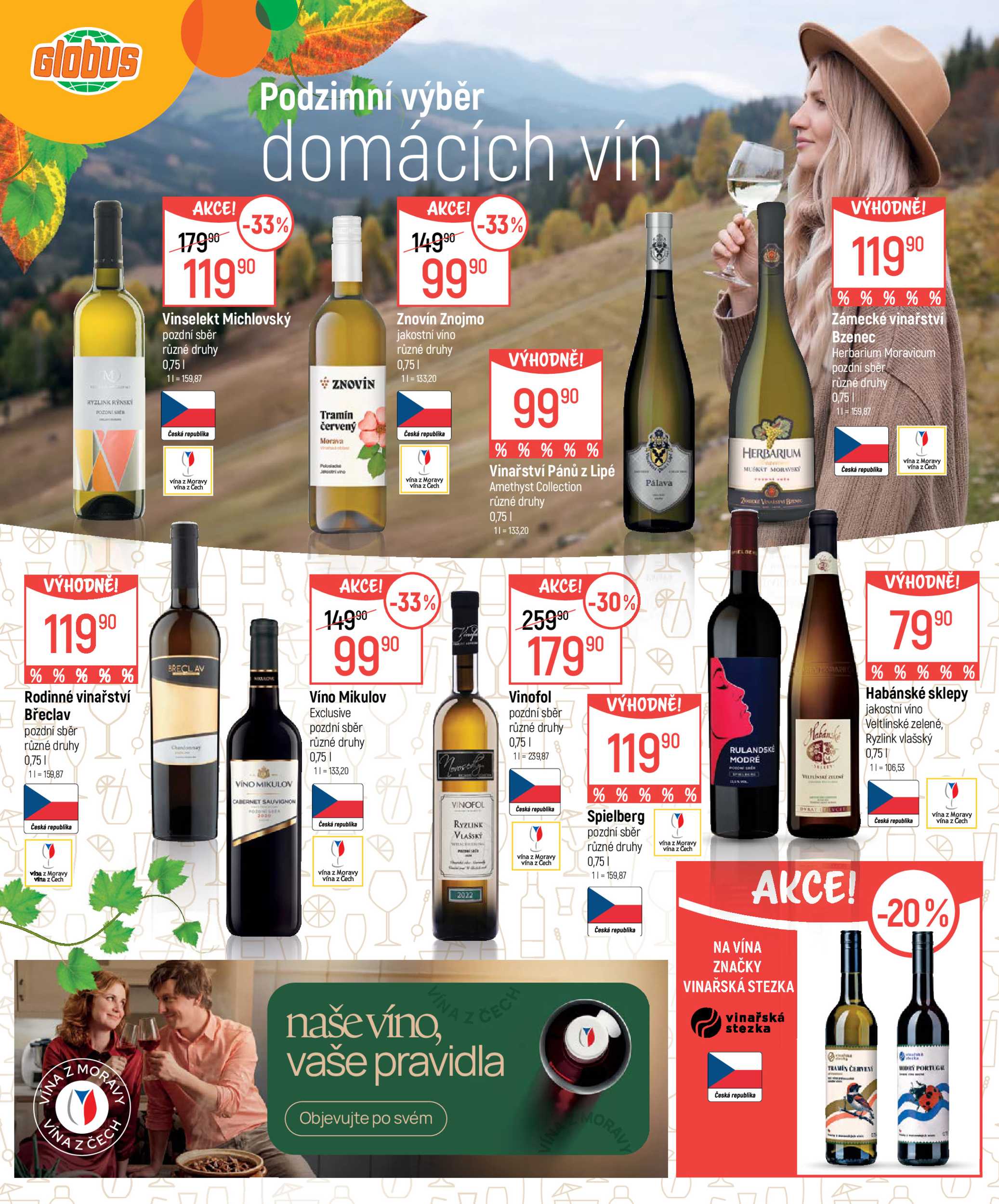 globus - Globus - Nápoje leták na příští týden od středy 23.09.2026 do pondělí 12.10.2026 - page: 2