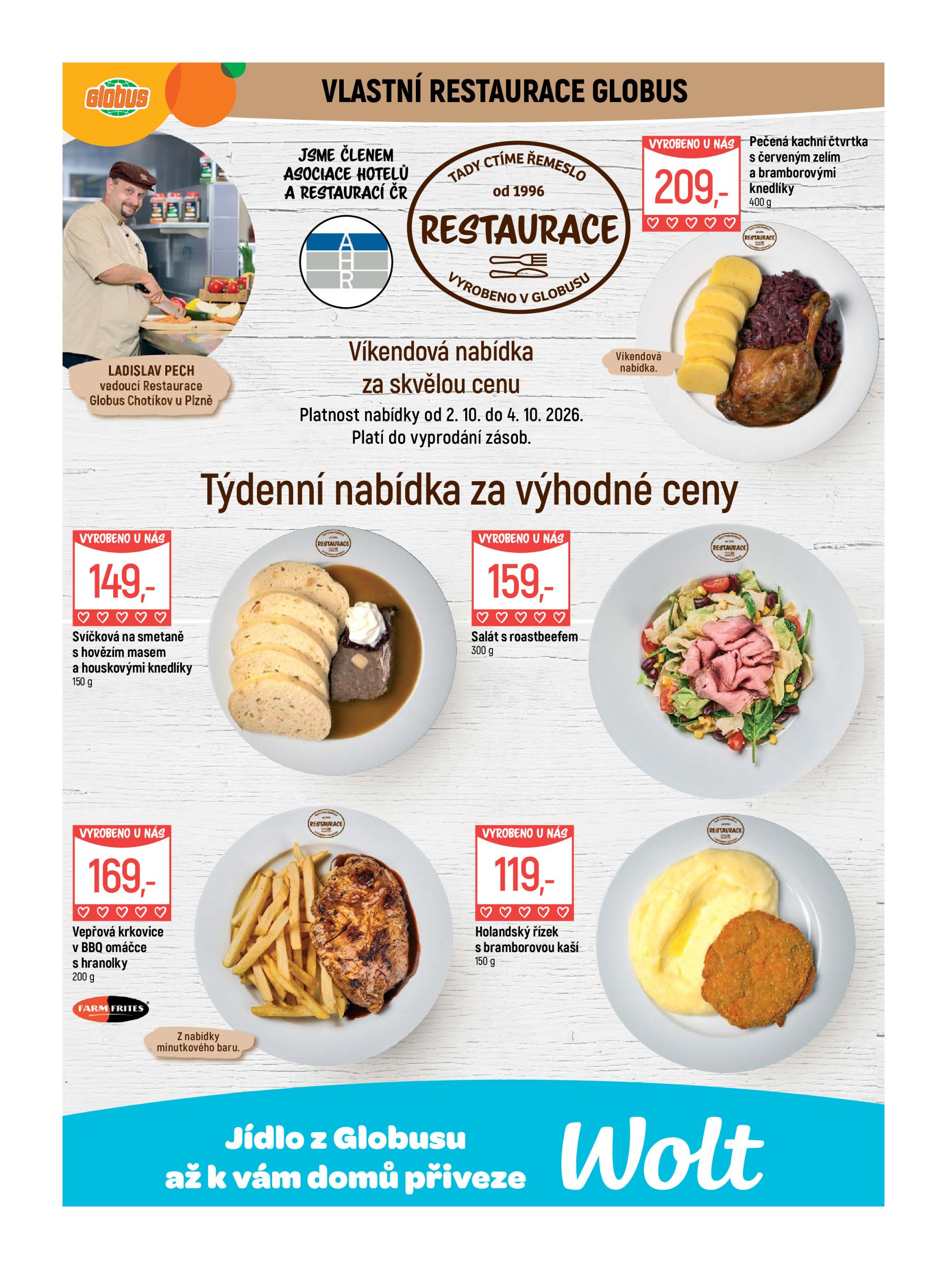 globus - Globus Plzeň–Chotíkov leták na příští týden od středy 30.09.2026 do úterý 06.10.2026 - page: 7