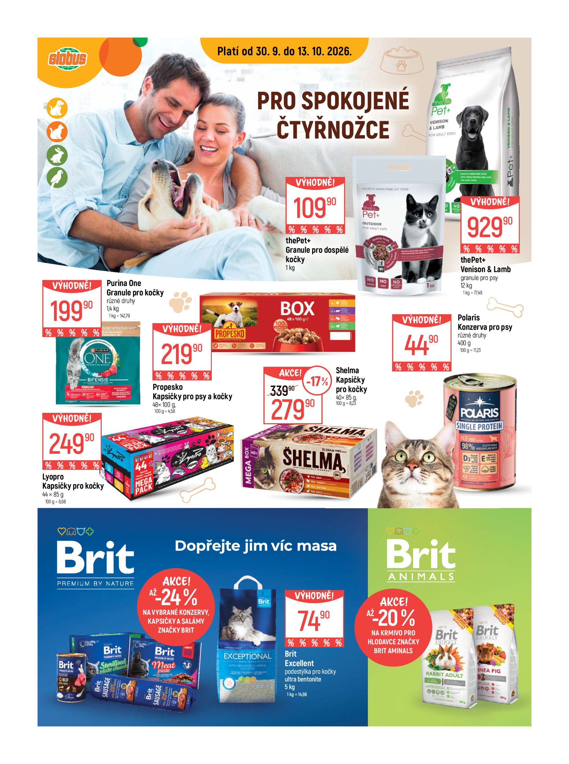 globus - Globus Praha–Štěrboholy leták na příští týden od středy 30.09.2026 do úterý 06.10.2026 - page: 17