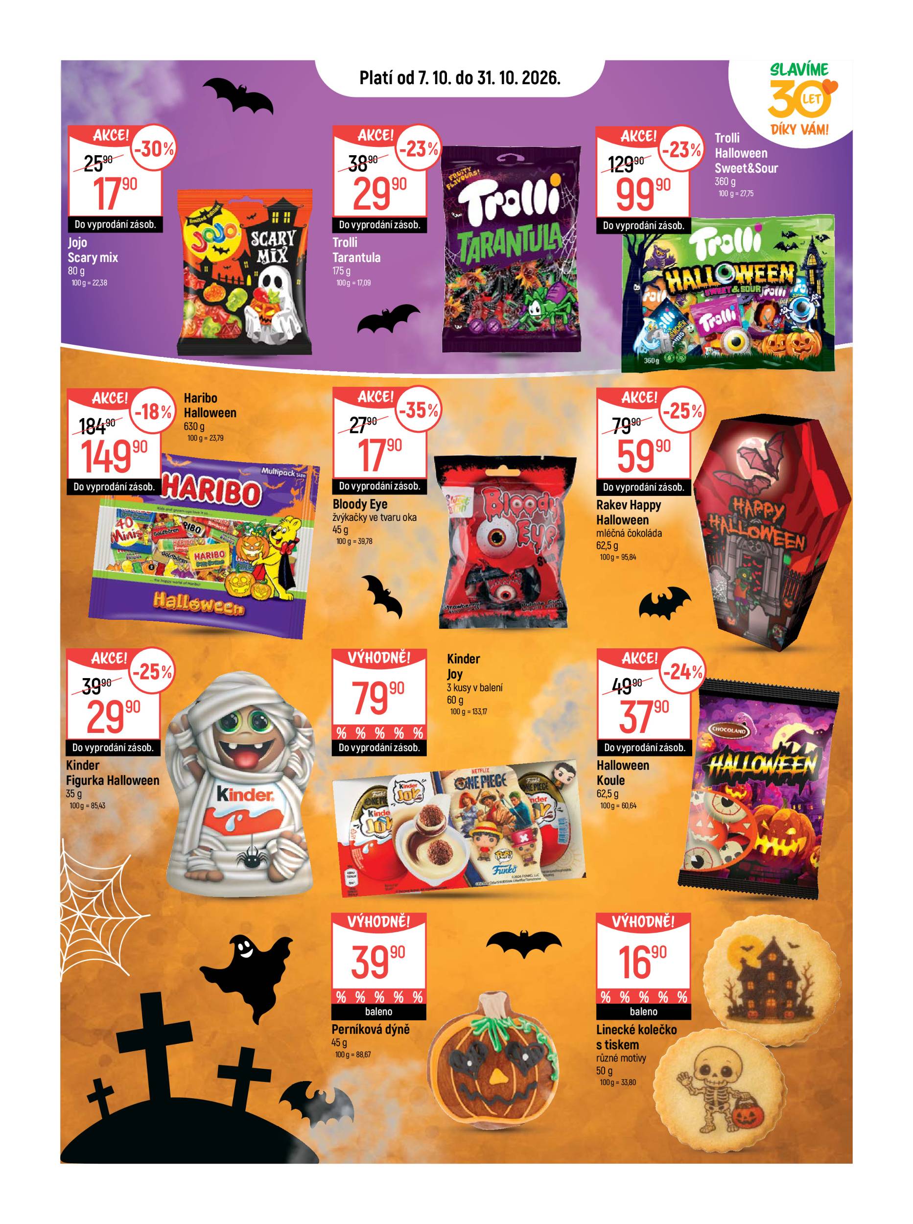 globus - Globus - Halloween leták na příští týden od středy 07.10.2026 do soboty 31.10.2026 - page: 2