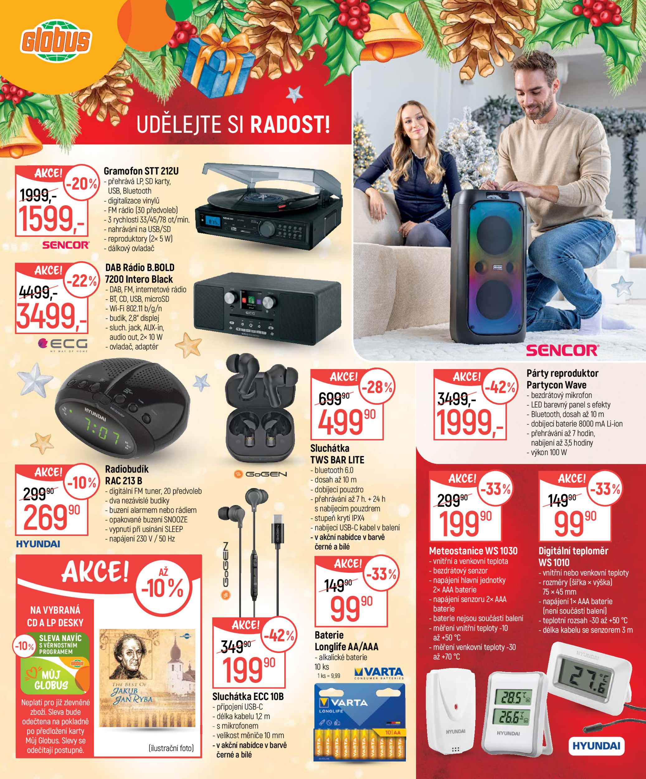 globus - Globus - Vánoce plné dárků a radosti leták na příští týden od úterý 27.10.2026 do pondělí 23.11.2026 - page: 14