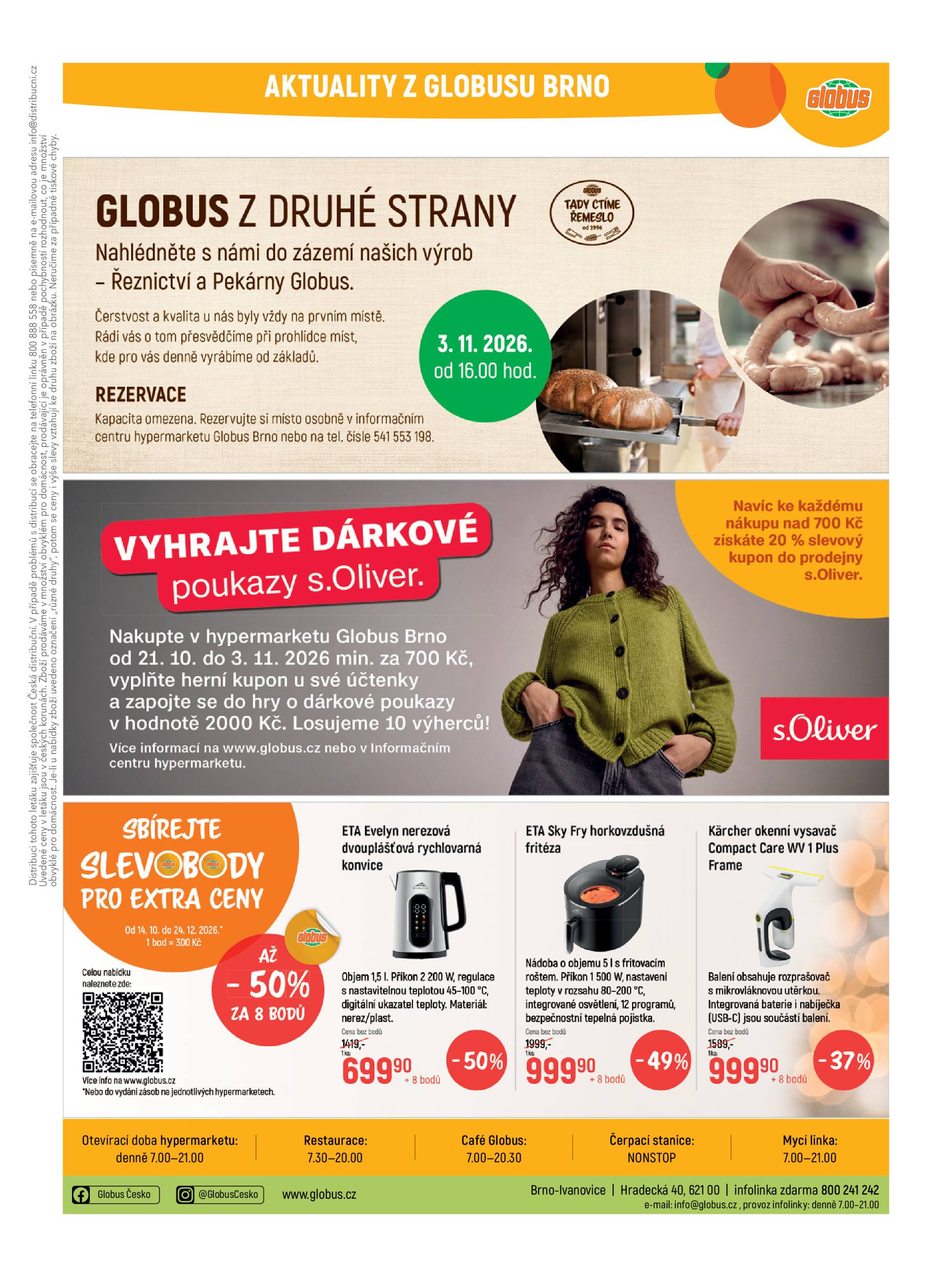 globus - Globus Brno leták na příští týden od úterý 27.10.2026 do úterý 03.11.2026 - page: 46