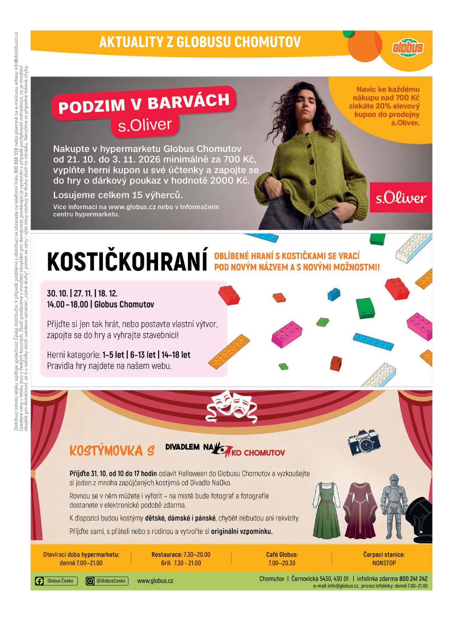 globus - Globus Chomutov leták na příští týden od úterý 27.10.2026 do úterý 03.11.2026 - page: 46