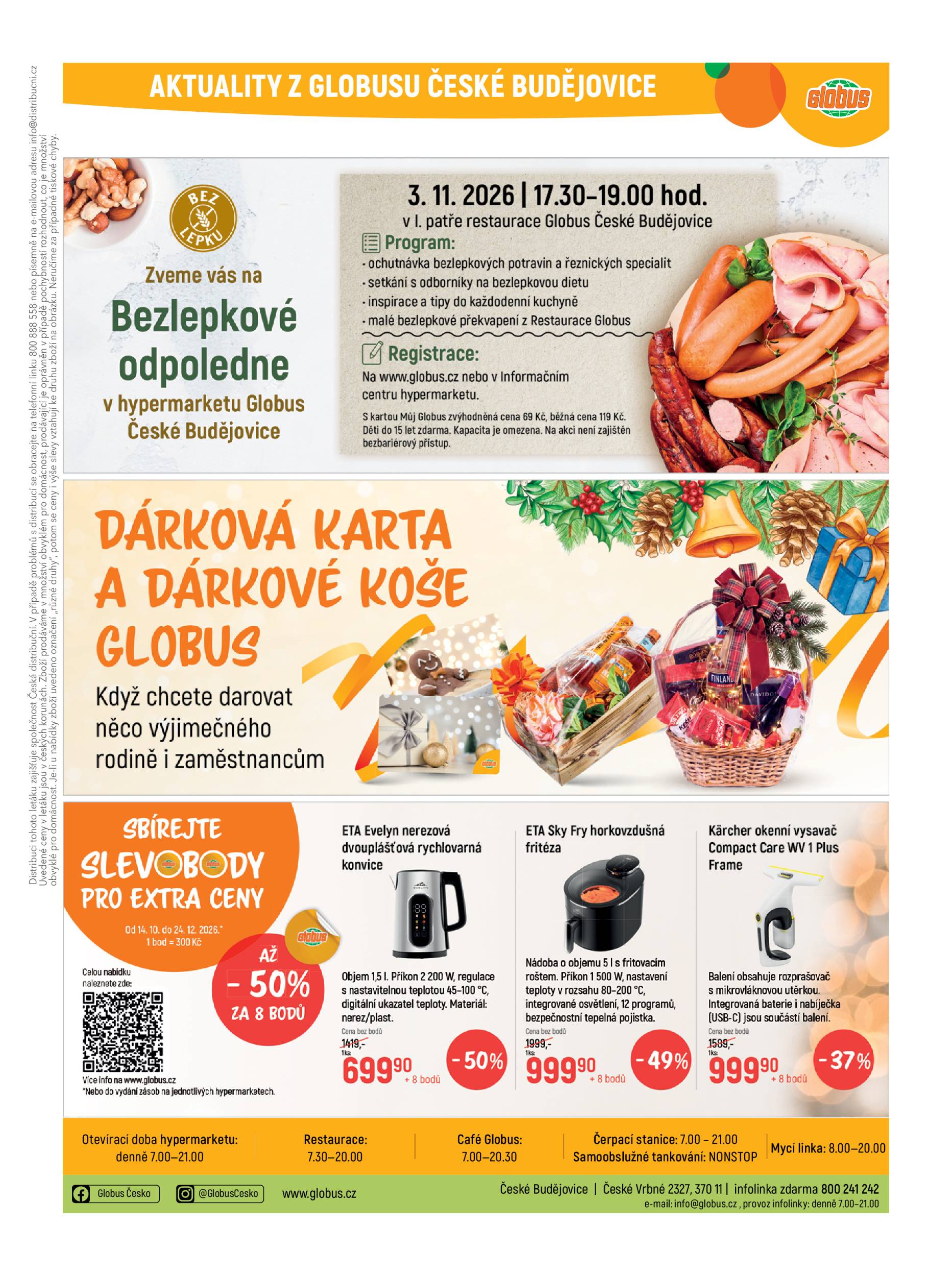 globus - Globus České Budějovice leták na příští týden od úterý 27.10.2026 do úterý 03.11.2026 - page: 46