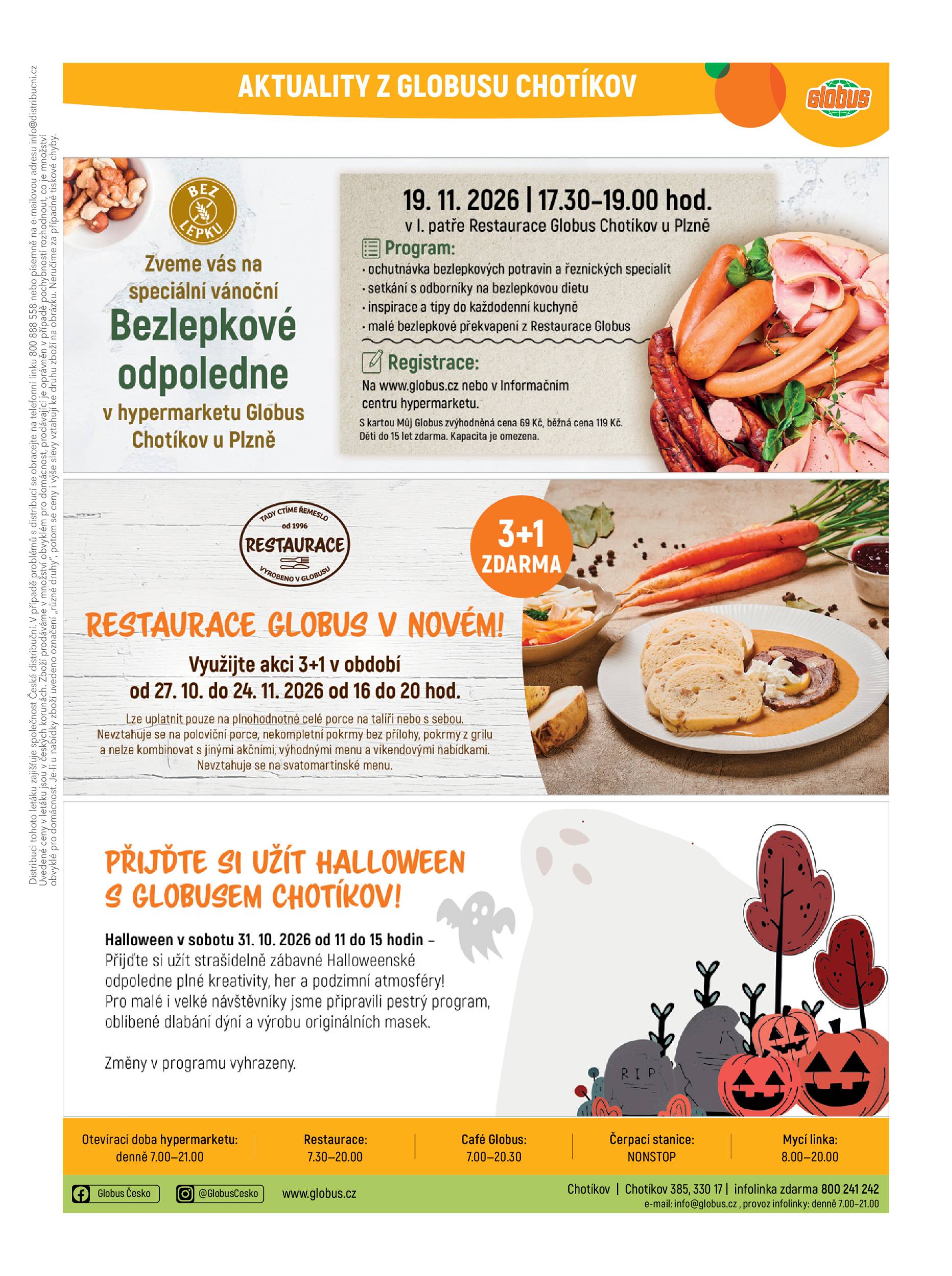 globus - Globus Plzeň–Chotíkov leták na příští týden od úterý 27.10.2026 do úterý 03.11.2026 - page: 46