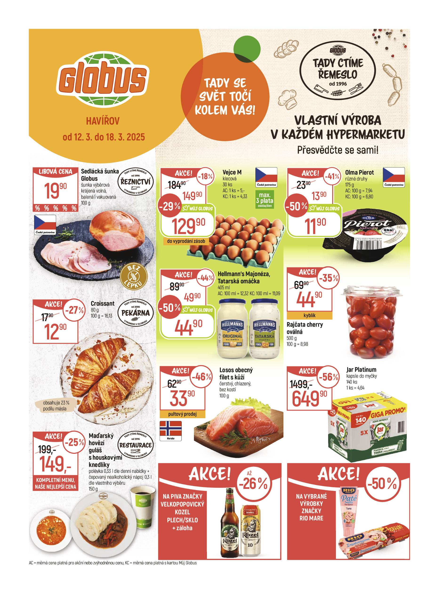 globus - Leták Globus Havířov - Prostřední Suchá od 12.03. do 18.03. - page: 1