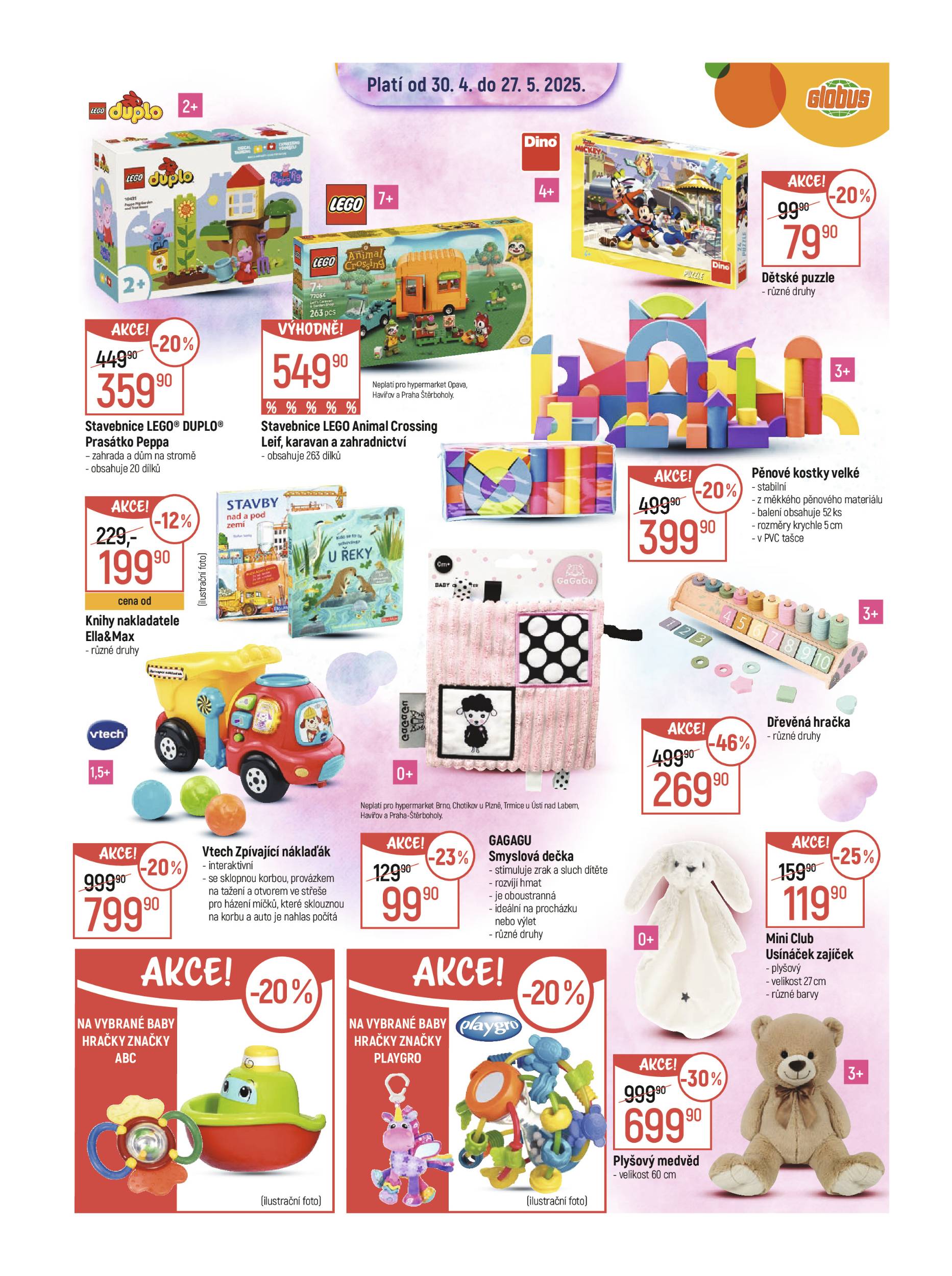 globus - Leták Globus - Pro naše nejmenší jen to nejlepší od 30.04. do 27.05. - page: 6