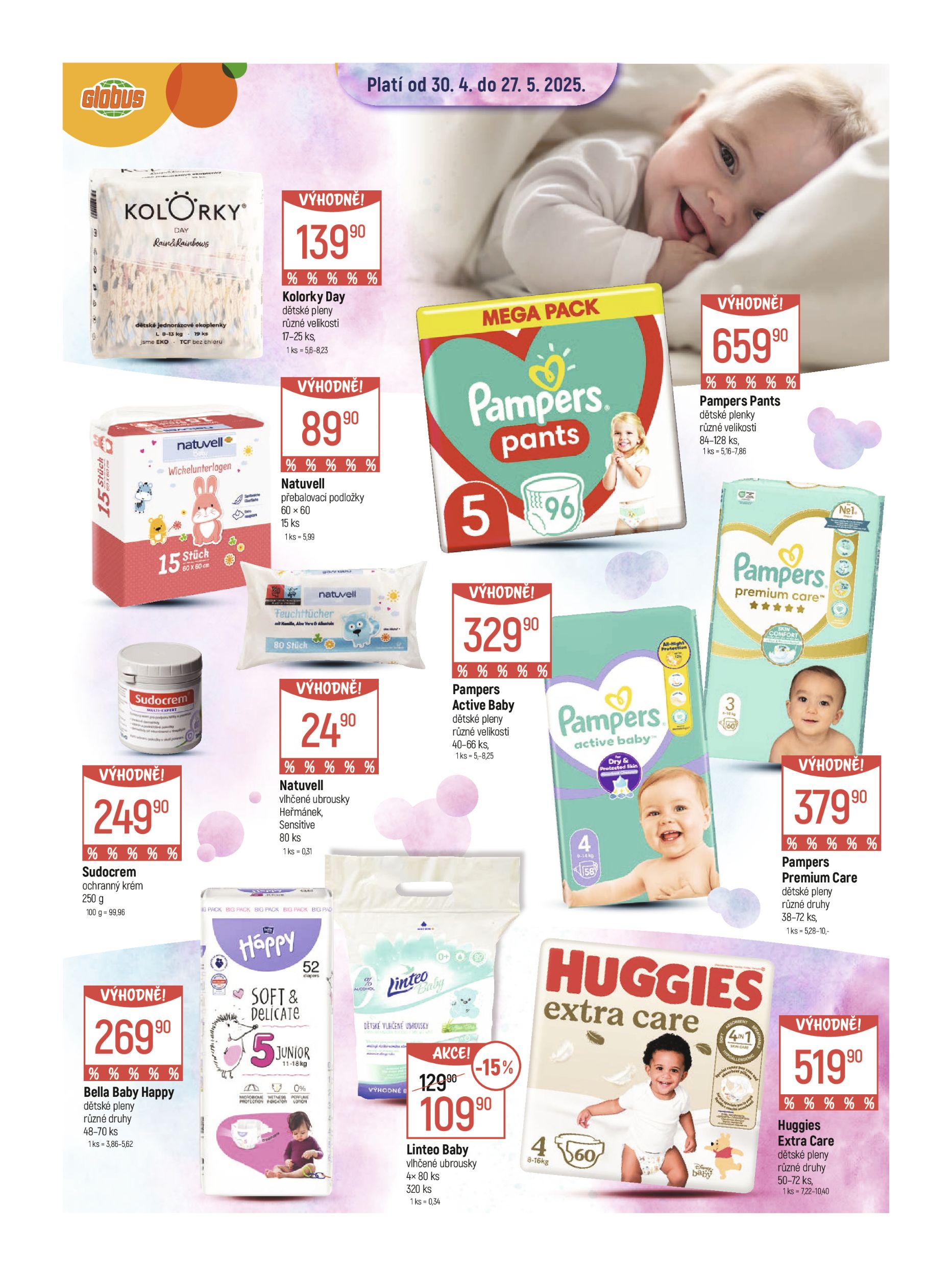 globus - Leták Globus - Pro naše nejmenší jen to nejlepší od 30.04. do 27.05. - page: 3