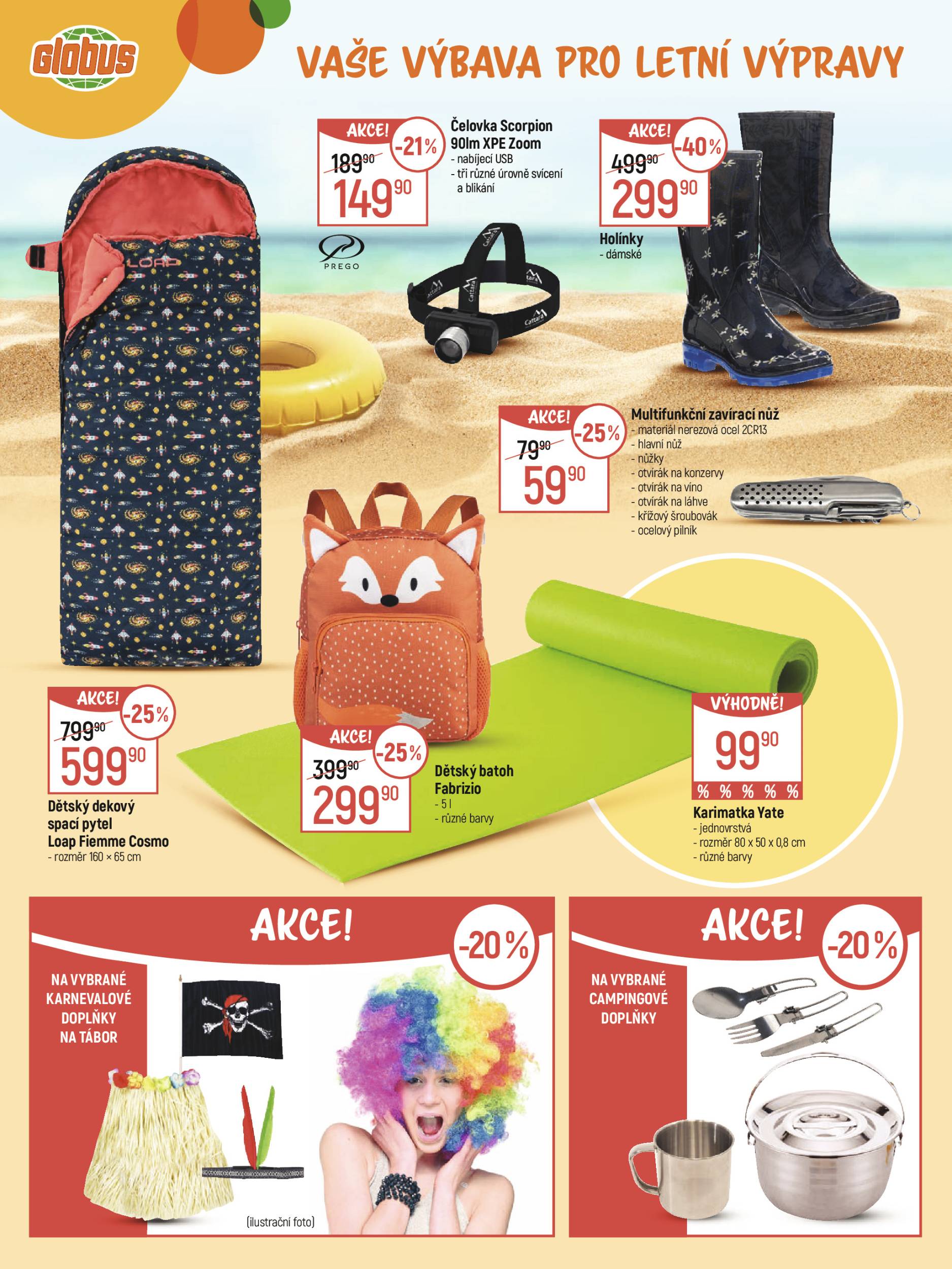 globus - Leták Globus - Léto na cestách od 04.06. do 30.06. - page: 4
