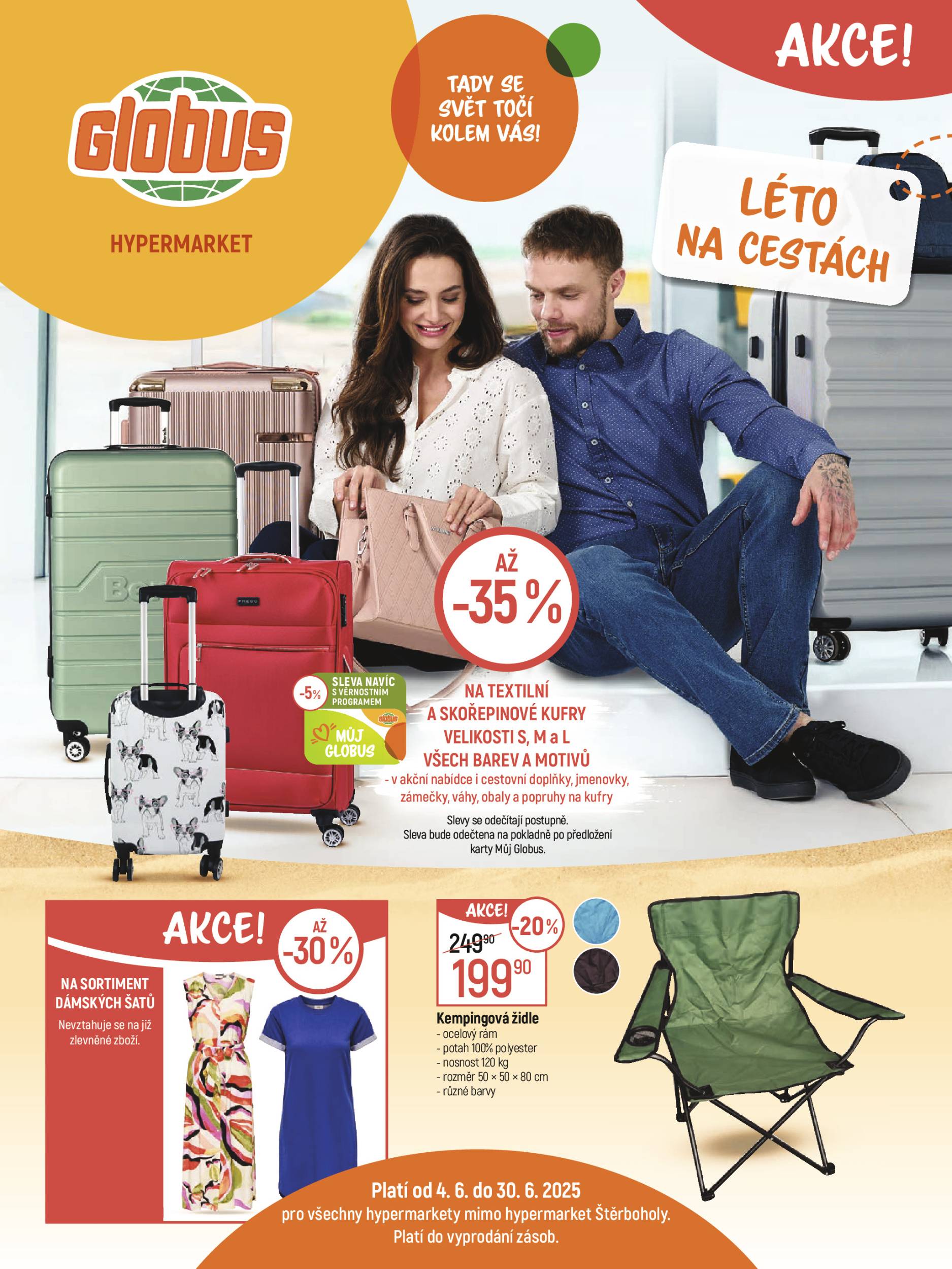 globus - Leták Globus - Léto na cestách od 04.06. do 30.06. - page: 1