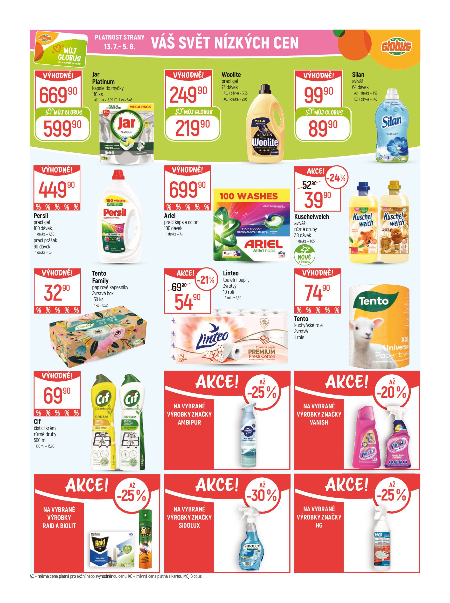 globus - Leták Globus Trmice od 23.07. do 29.07. - page: 33