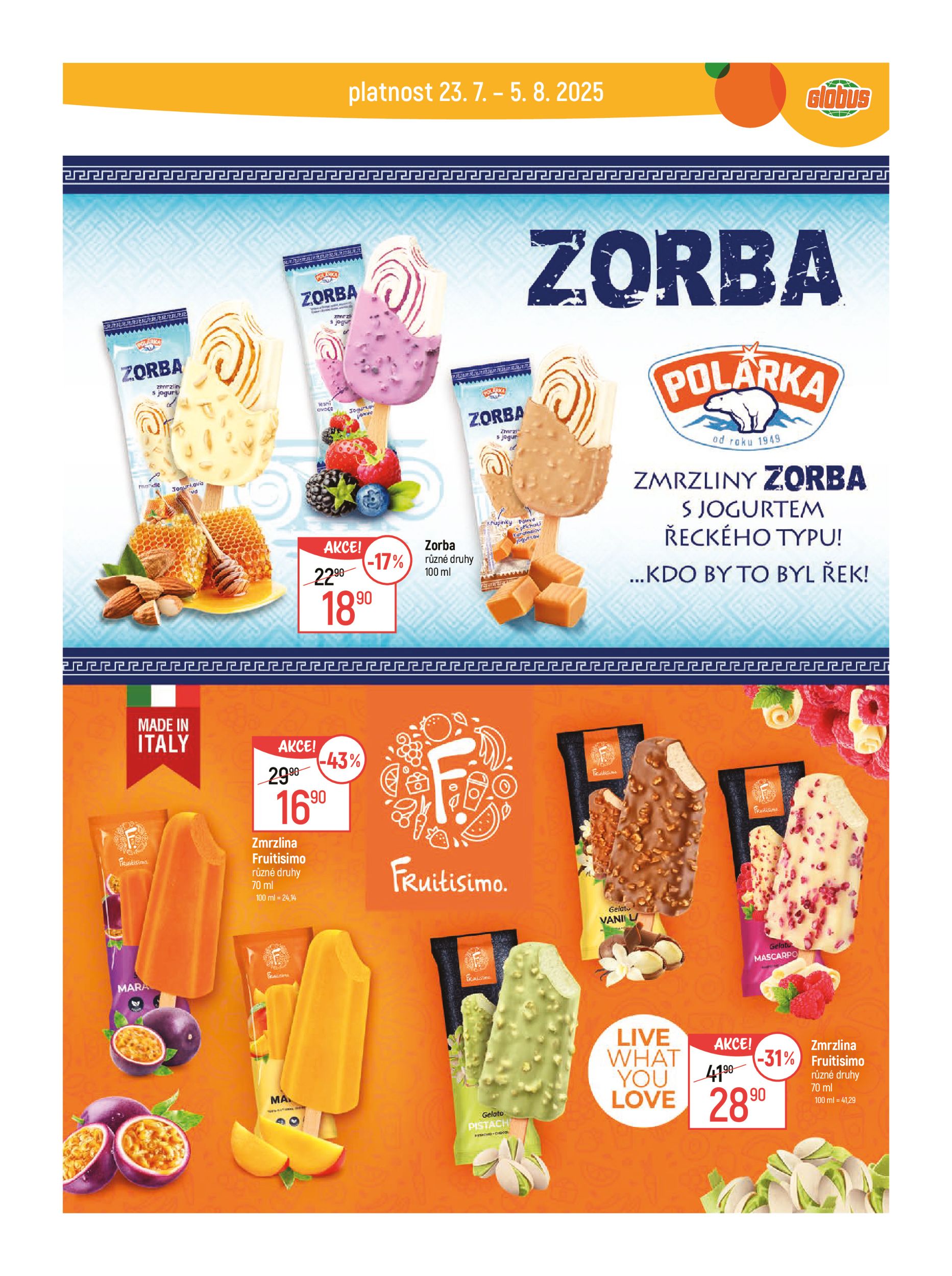 globus - Leták Globus - Váš svět nízkých cen od 23.07. do 29.07. - page: 5