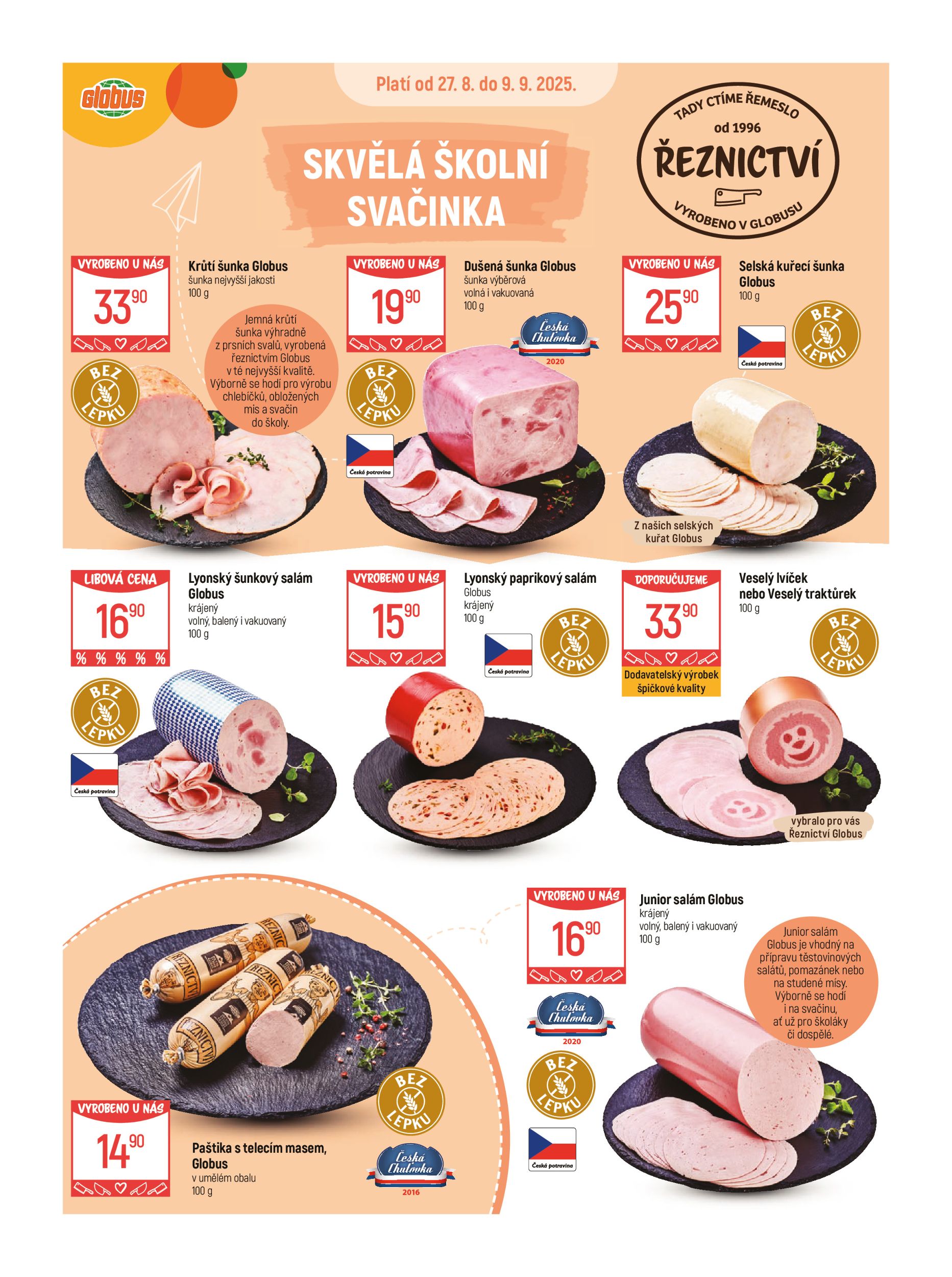 globus - Leták Globus - Trmice od 27.08. do 02.09. - page: 12 globus - Leták Globus - Trmice od 27.08. do 02.09. - page: 12