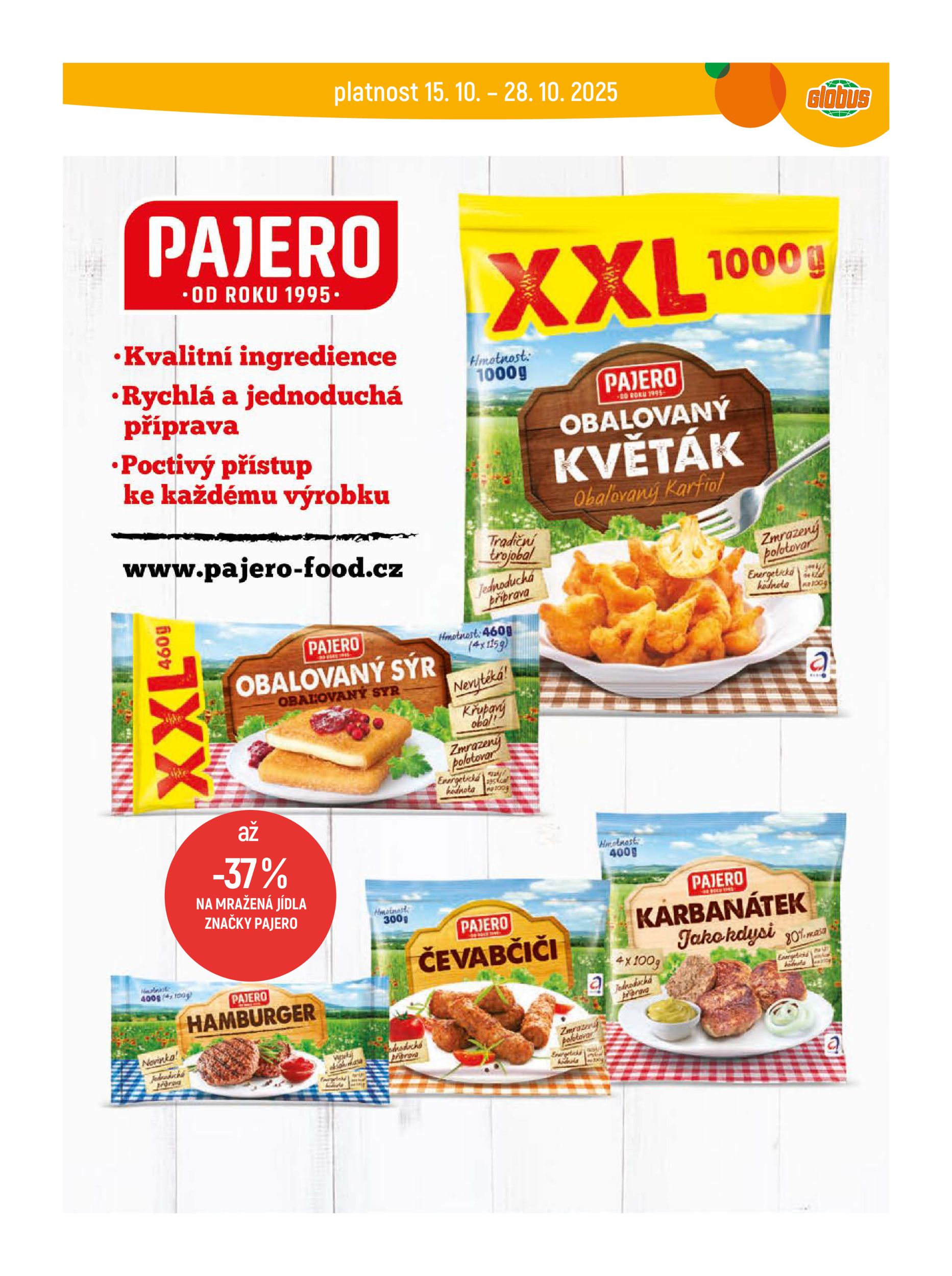 globus - Aktuální leták Globus - Váš svět nízkých cen od 15.10. do 21.10. - page: 4